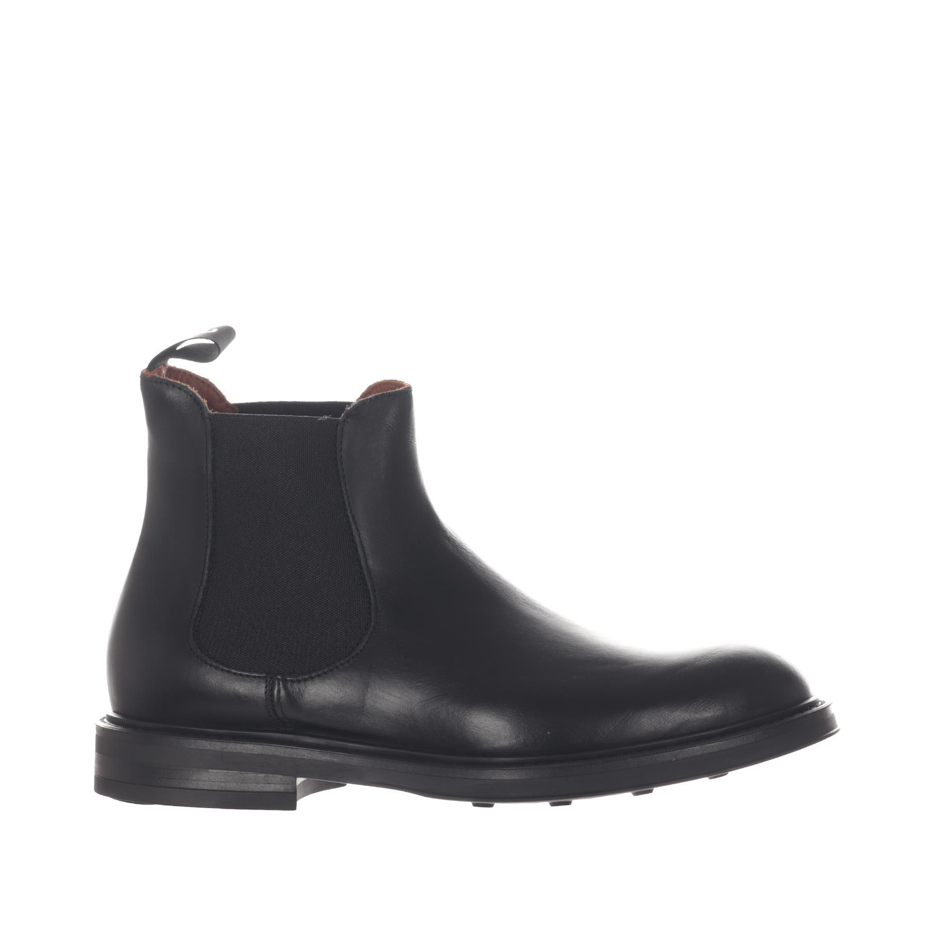Stivaletto beatles in pelle