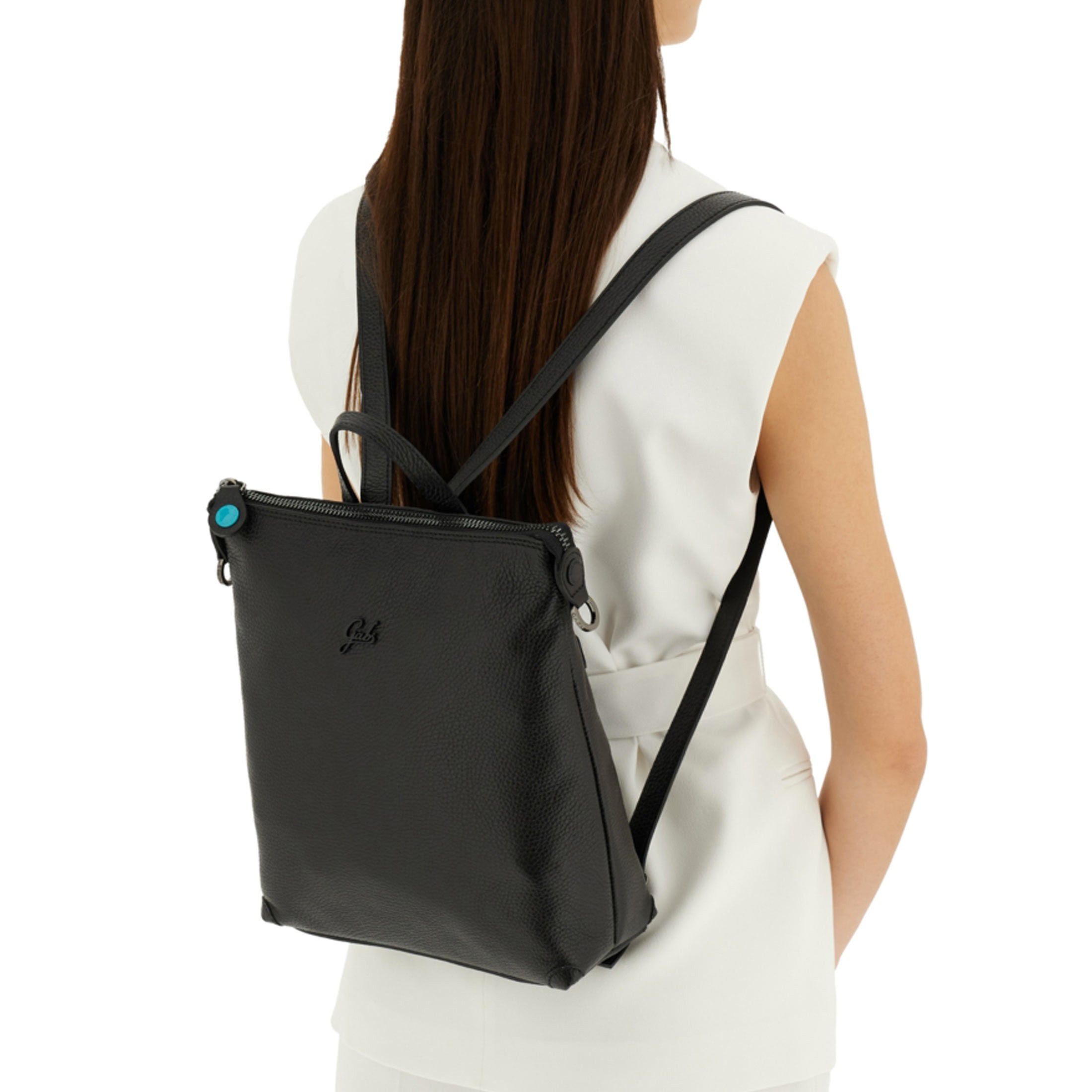 Gabs backpack lolita small in pelle con grana da donna