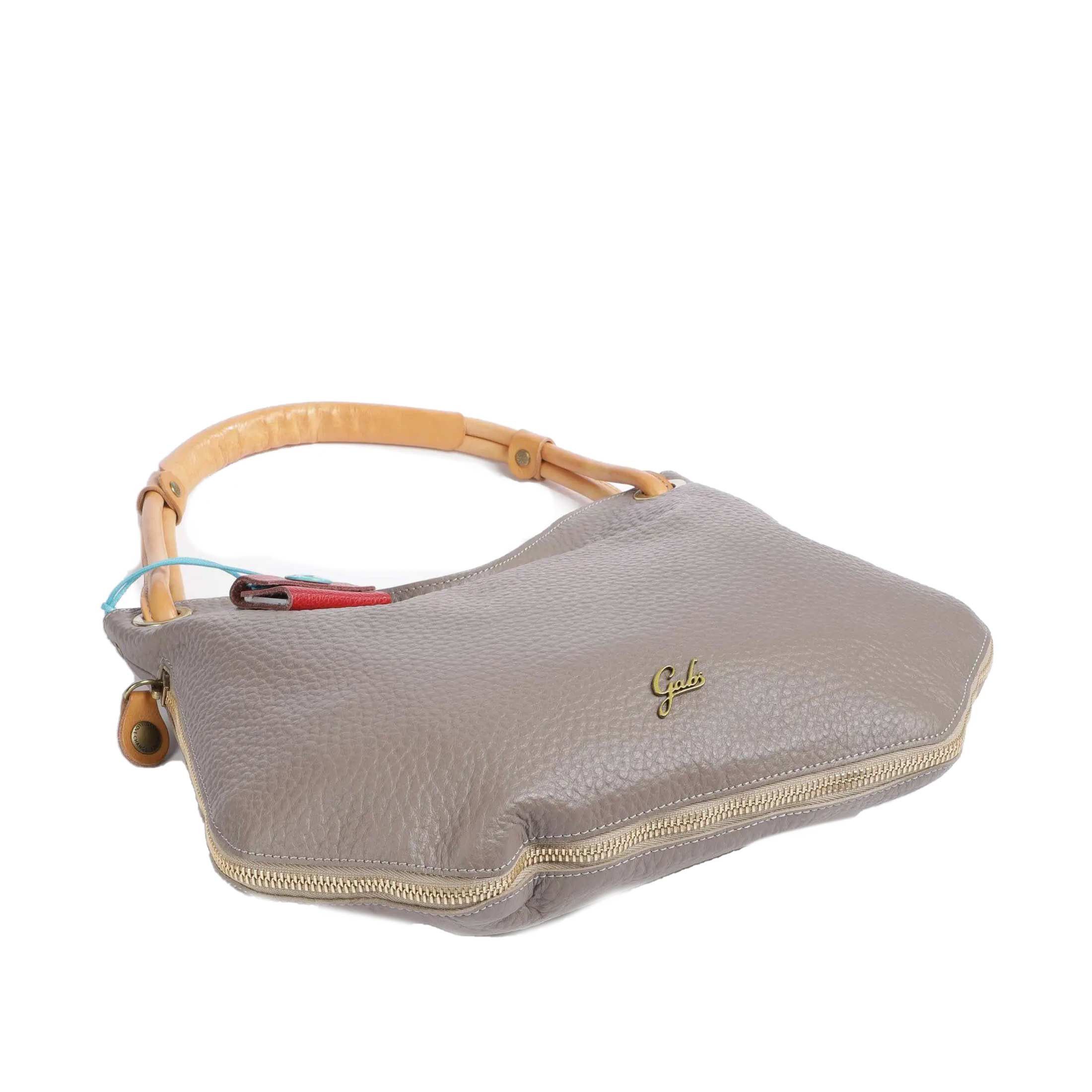 Gabs borsa a spalla aisha m in pelle martellata da donna