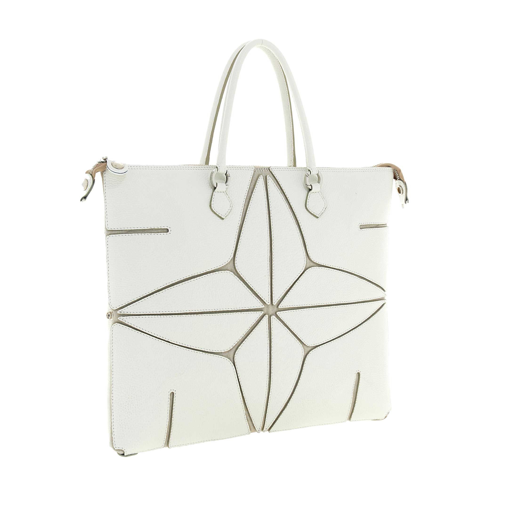 Gabs borsa shopping sterlizia l in pelle martellata da donna