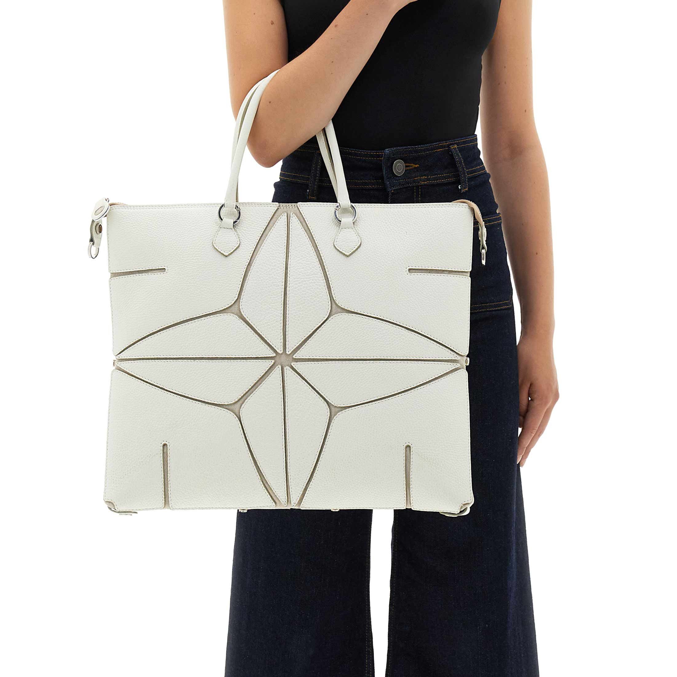 Gabs borsa shopping sterlizia l in pelle martellata da donna