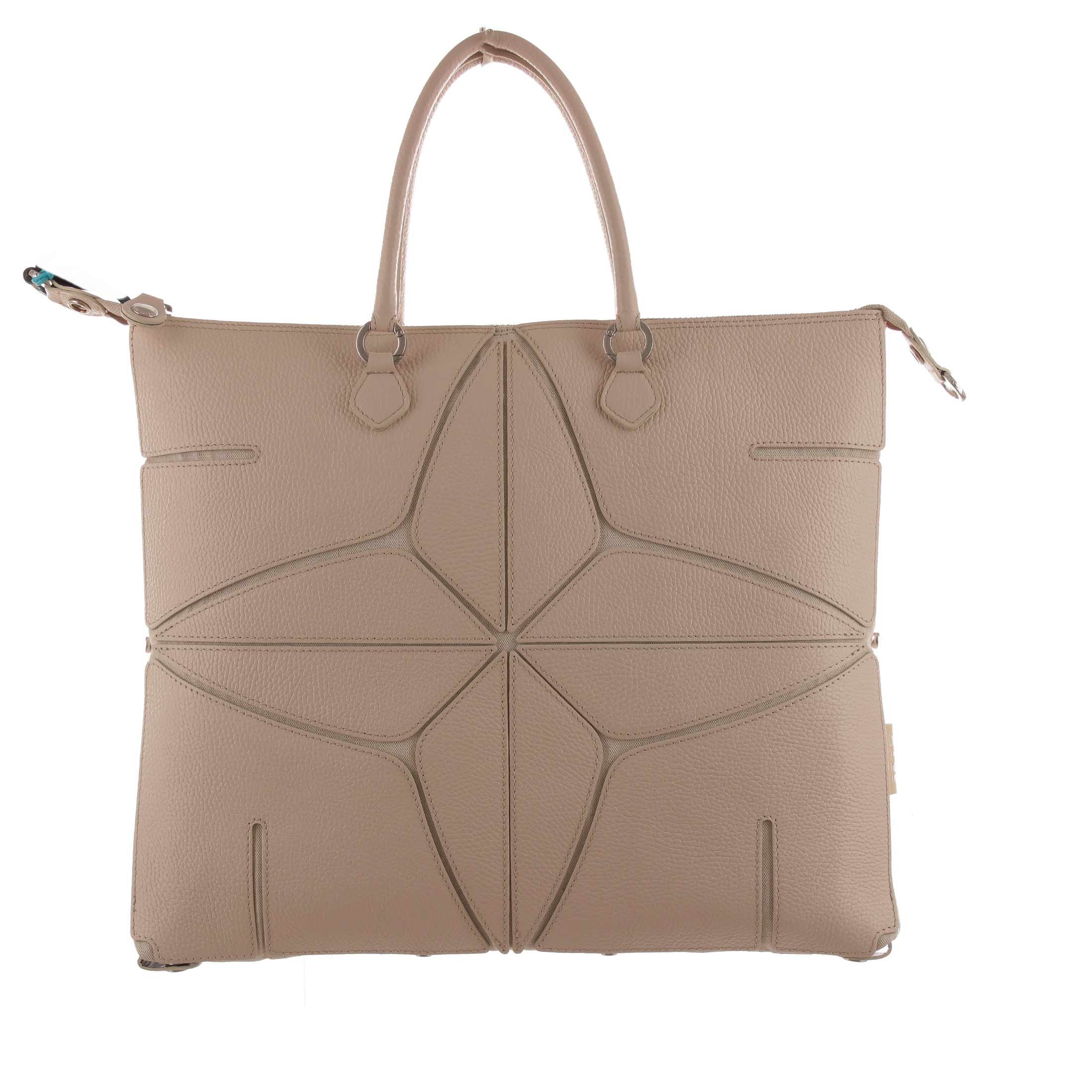 Gabs borsa shopping sterlizia l in pelle martellata da donna