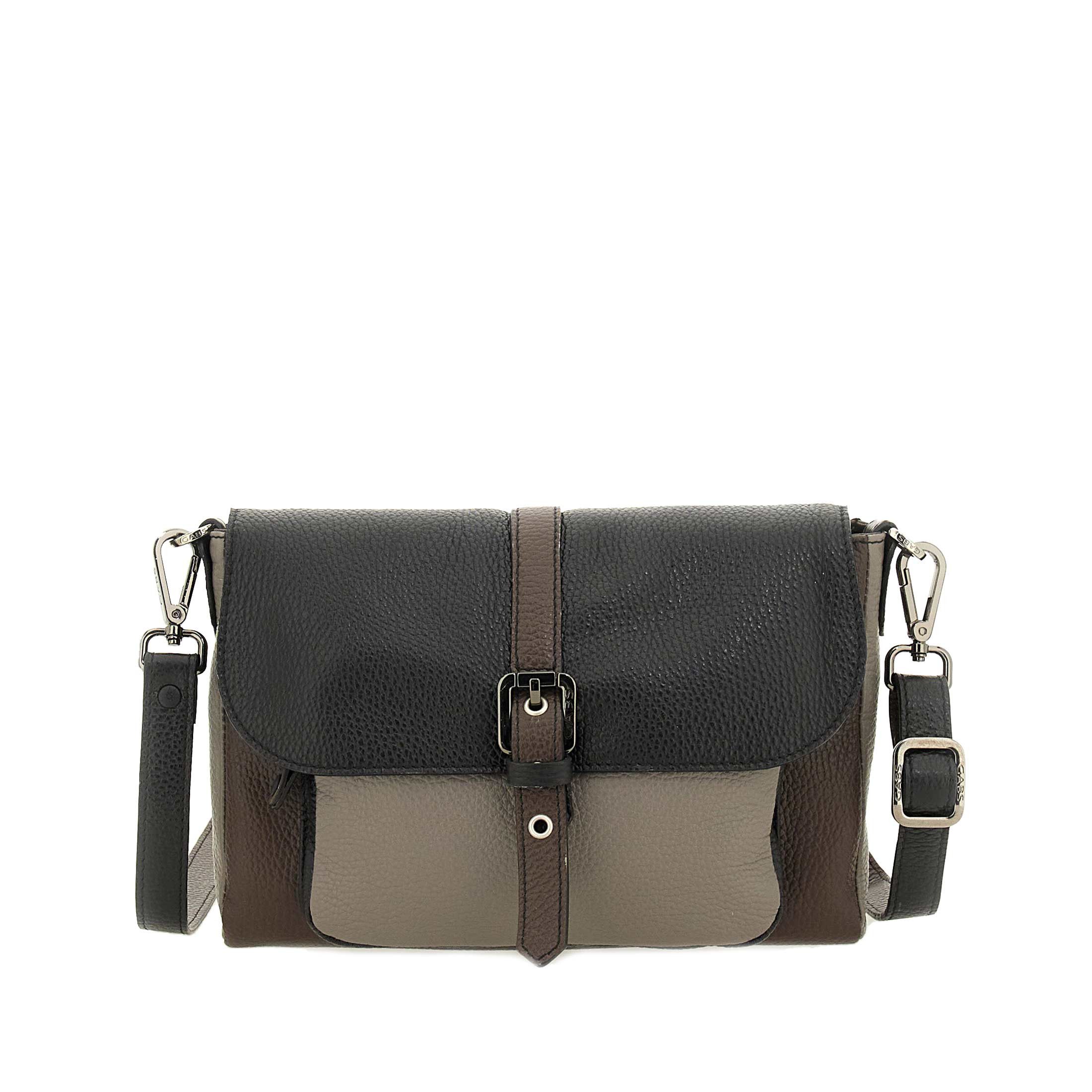 Gabs crossbody bag ashley medium in pelle con grana da donna