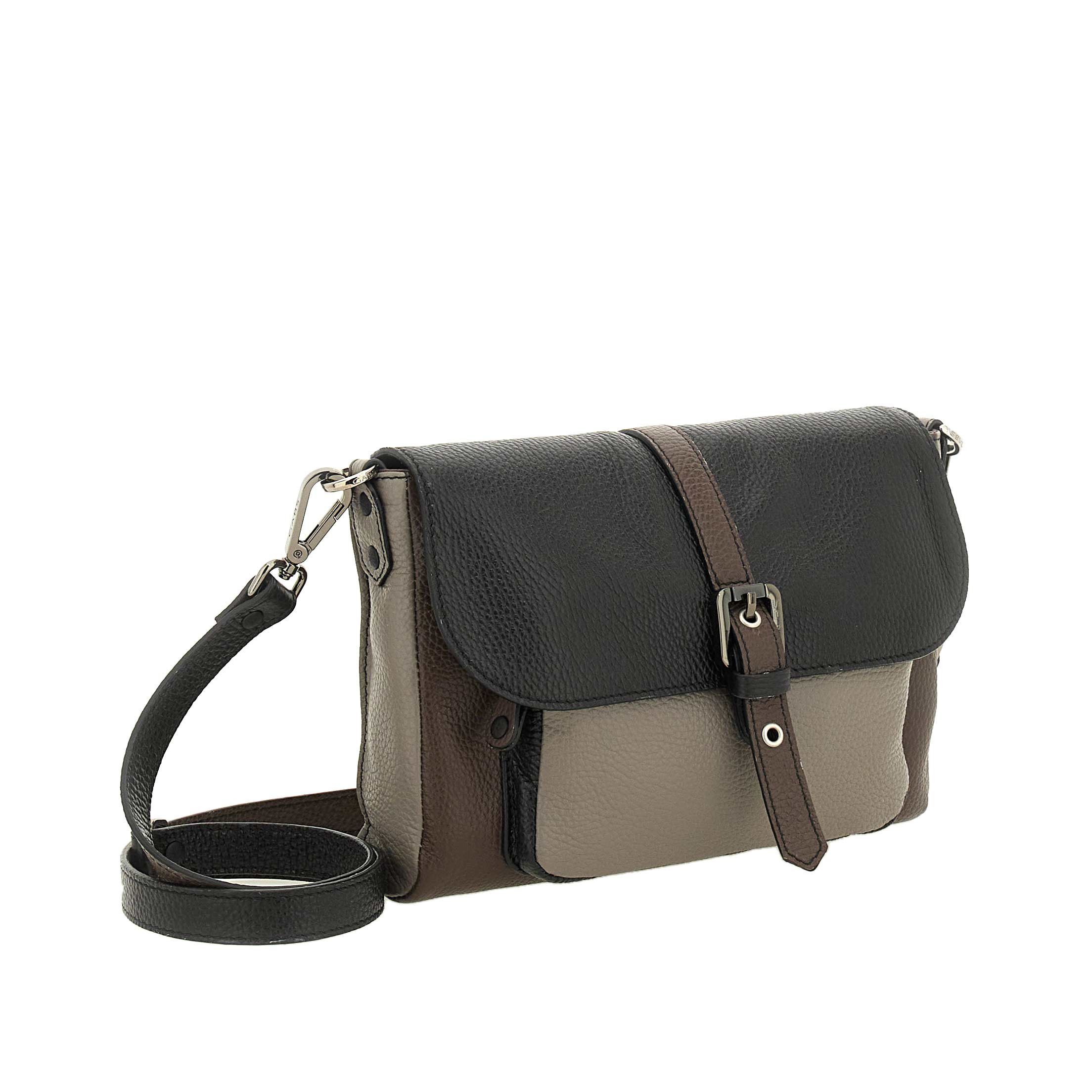 Gabs crossbody bag ashley medium in pelle con grana da donna
