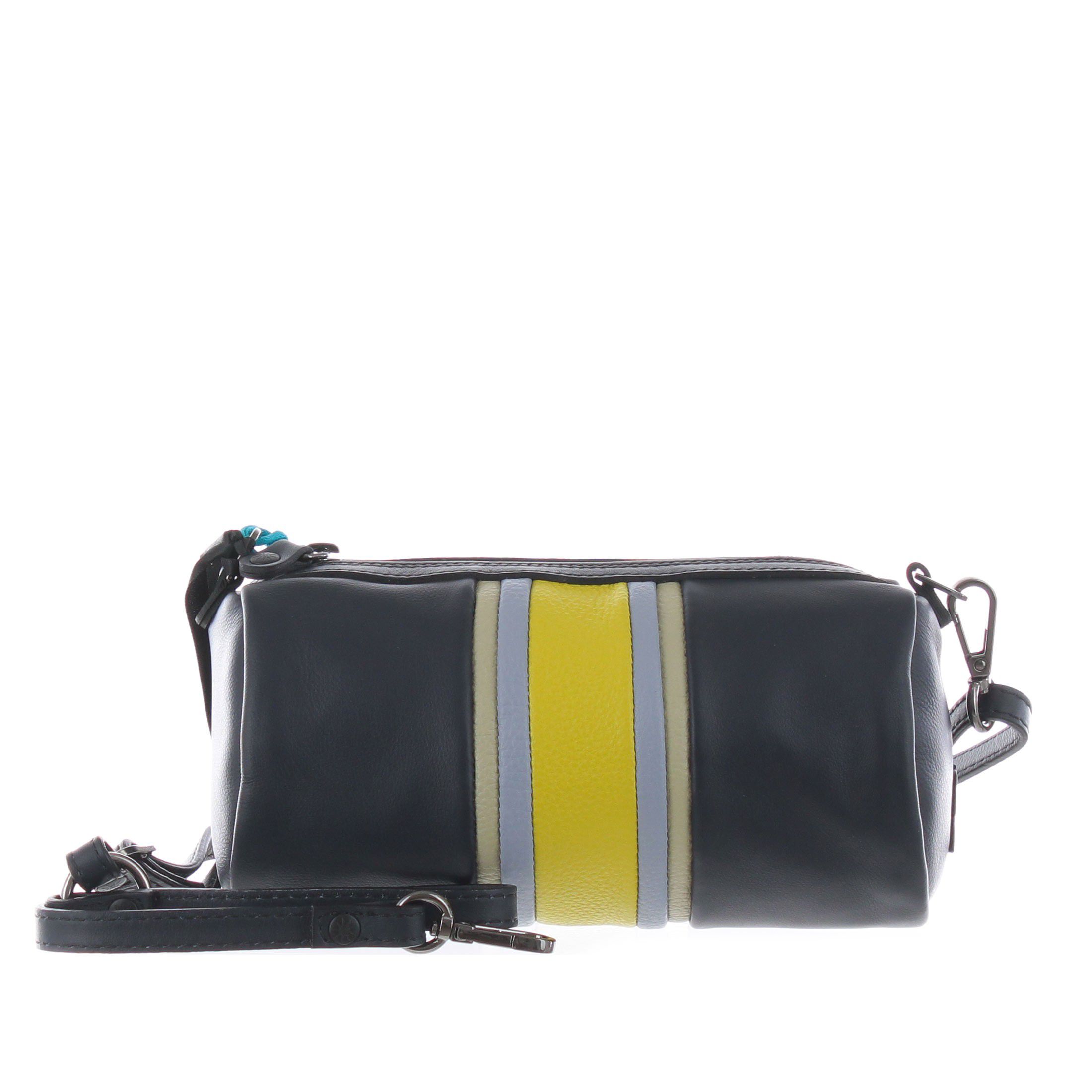Gabs pochette mallow s in pelle con banda a contrasto da donna