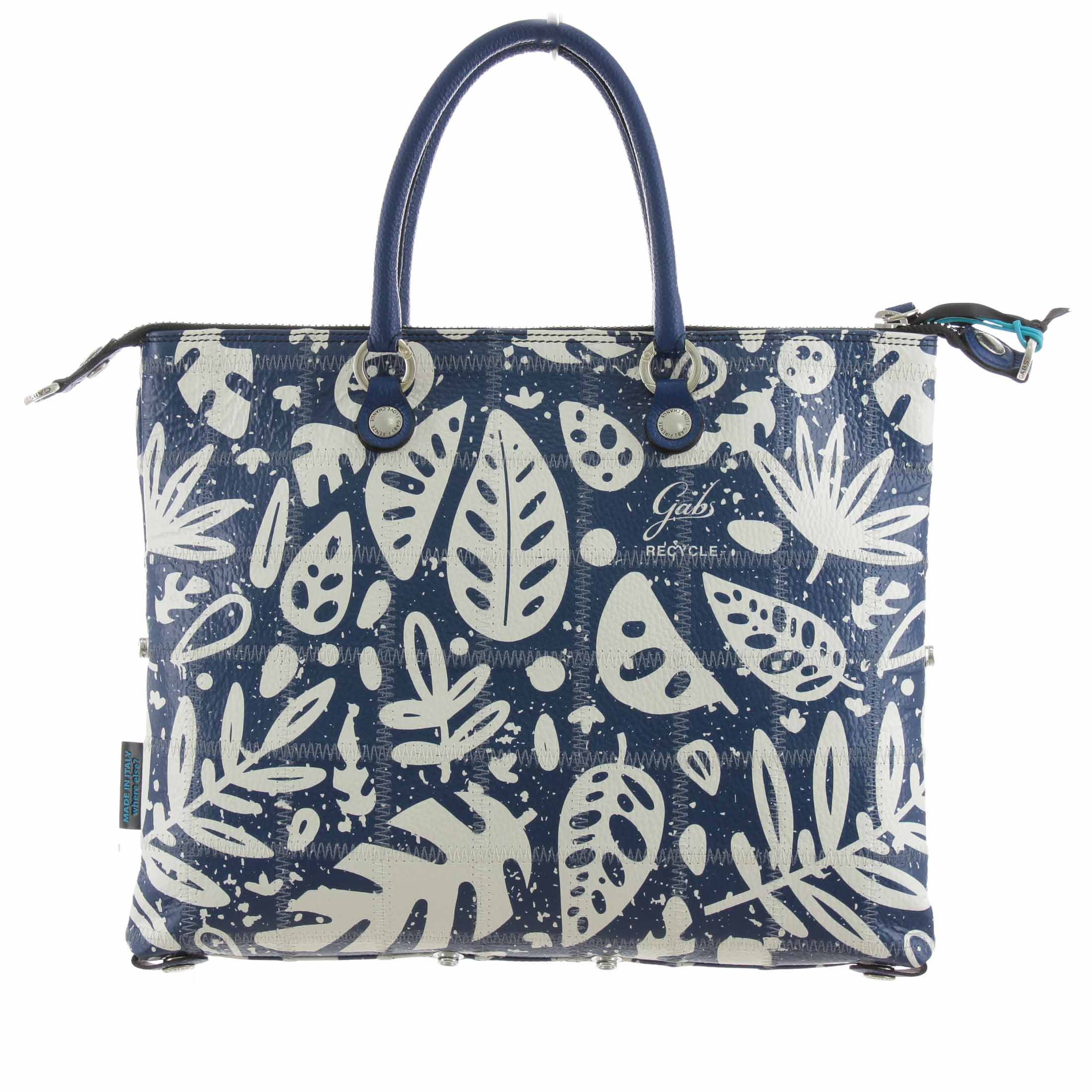 Gabs shopper g3 plus m in pelle stampata da donna