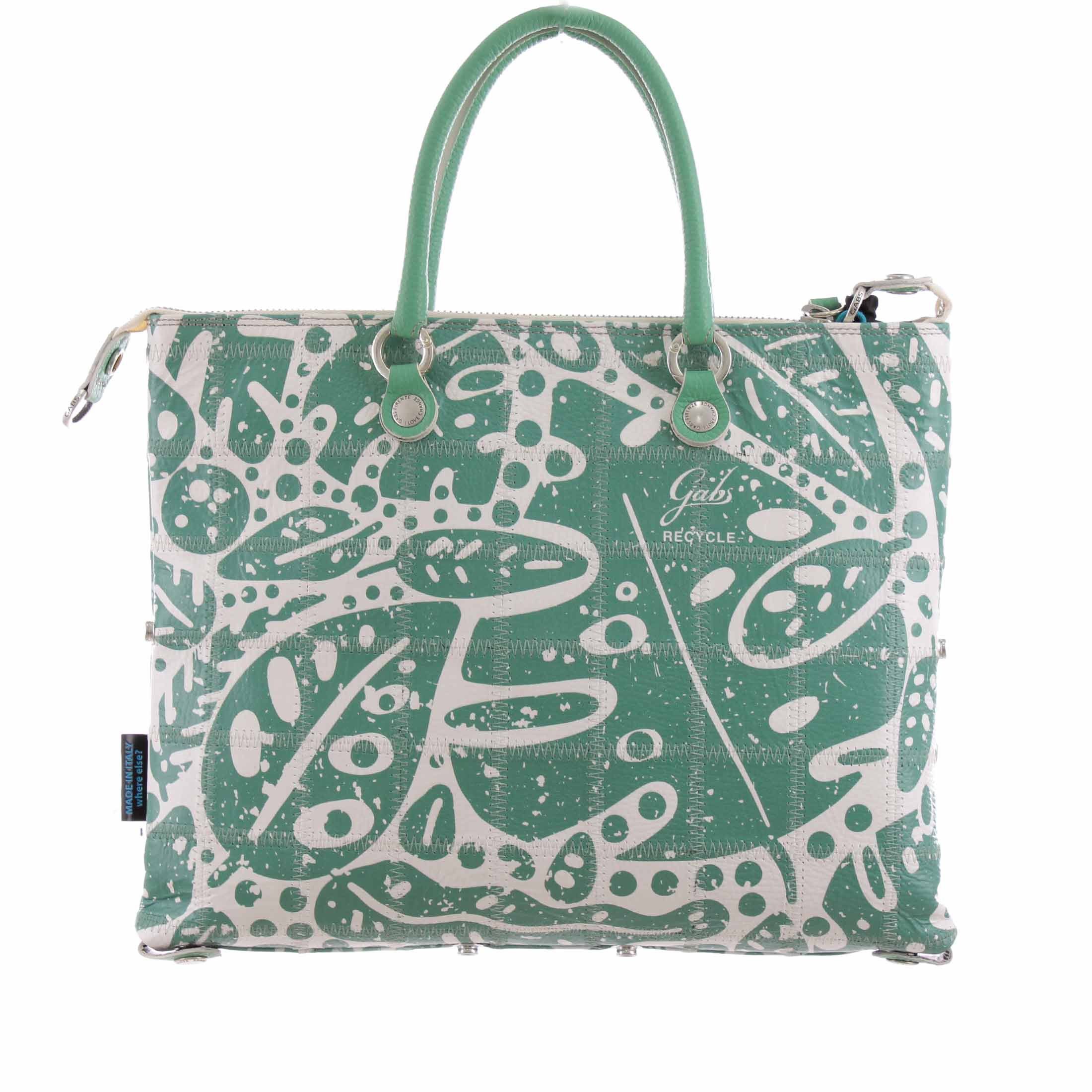 Gabs shopper g3 plus m in pelle stampata da donna