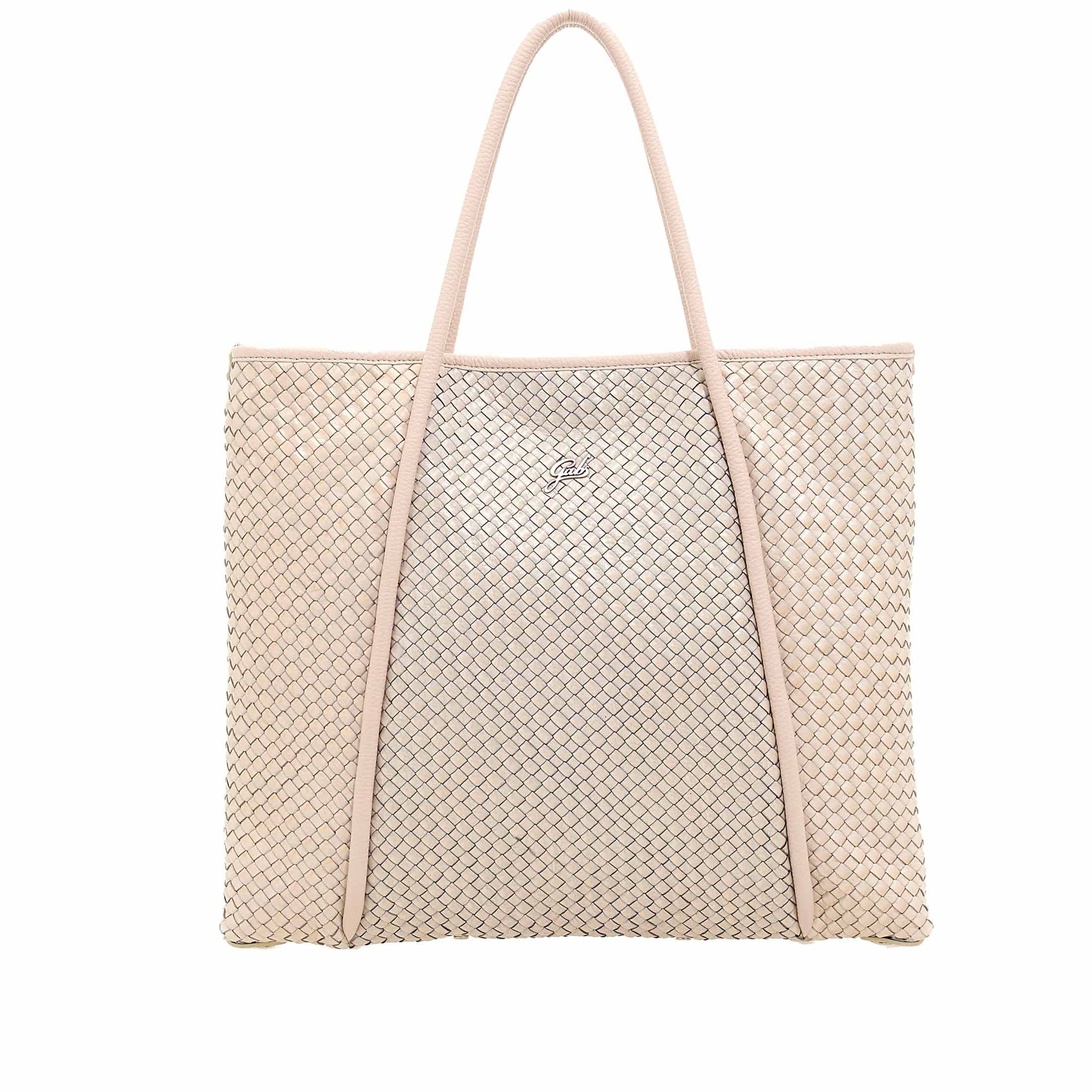Gabs shopping lydia l in pelle intrecciata da donna