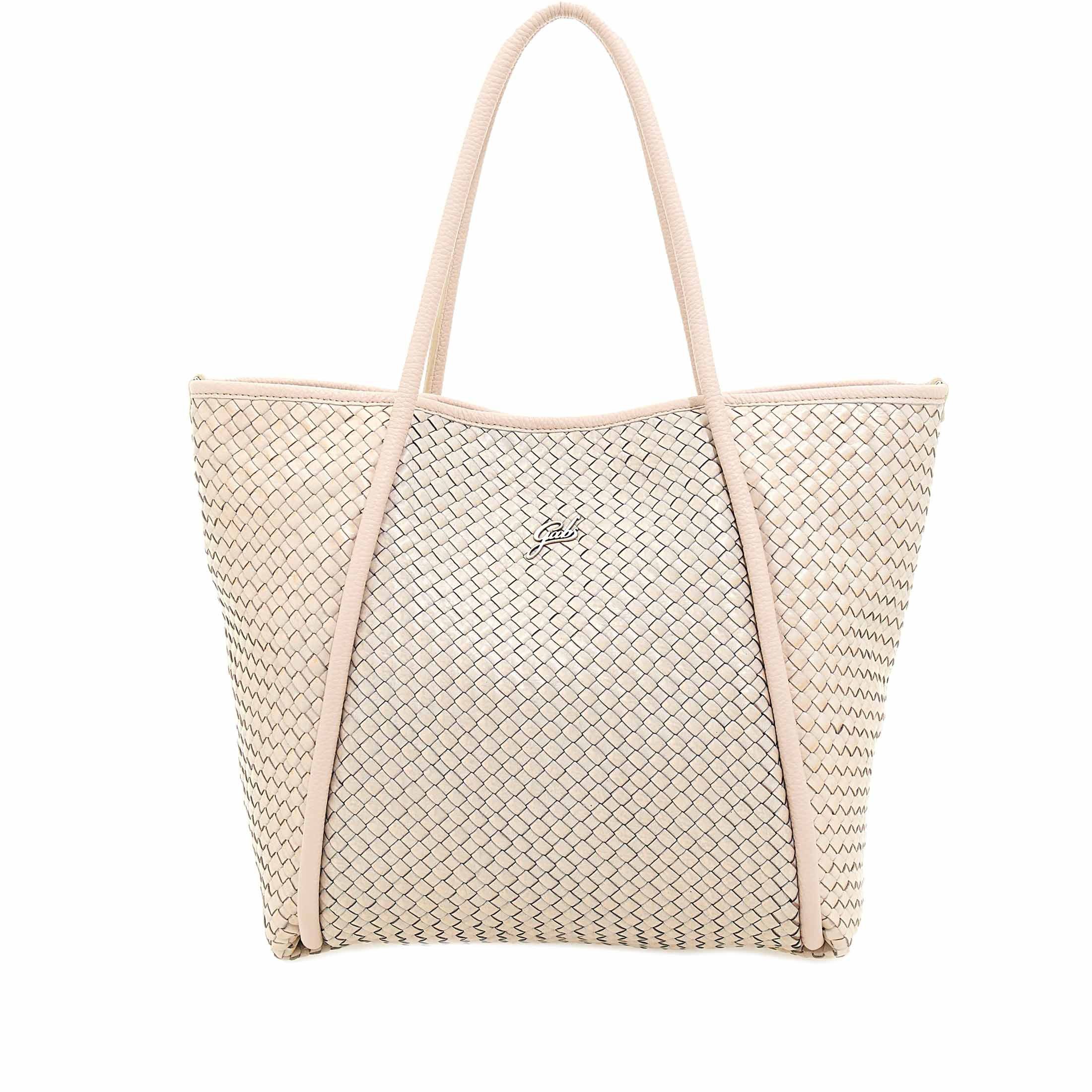 Gabs shopping lydia l in pelle intrecciata da donna