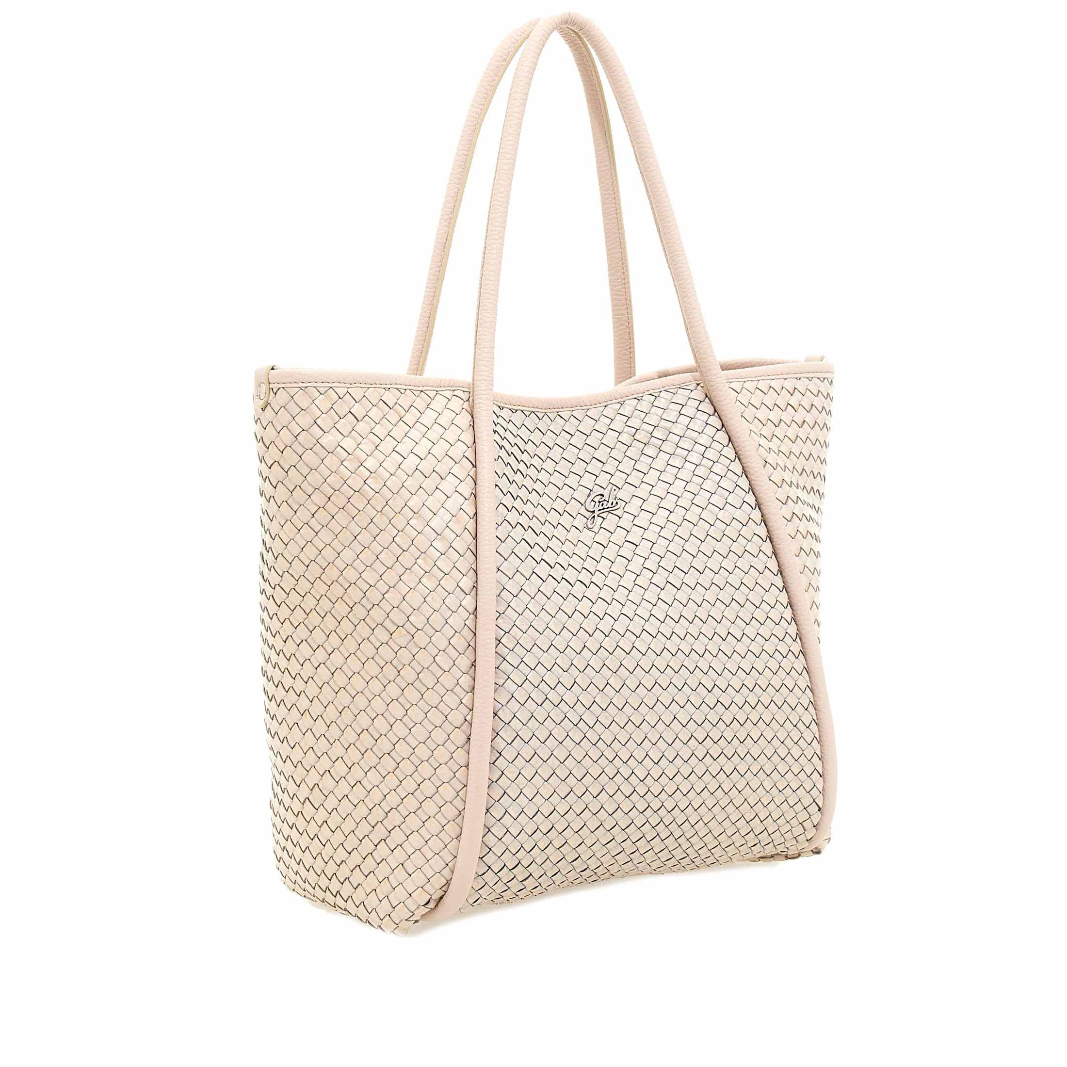 Gabs shopping lydia l in pelle intrecciata da donna