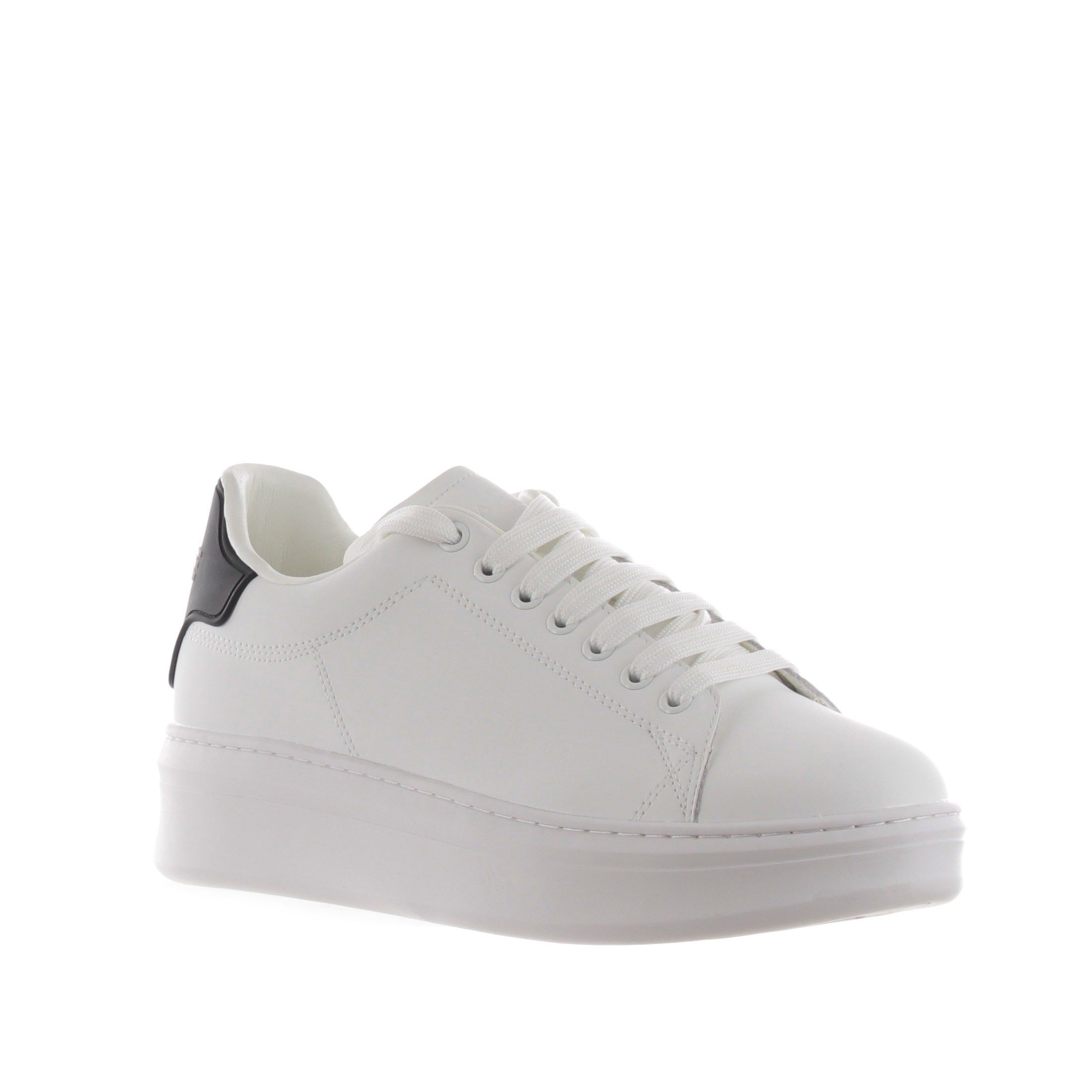 Gaëlle paris sneaker addict con patch rubber in ecopelle da uomo