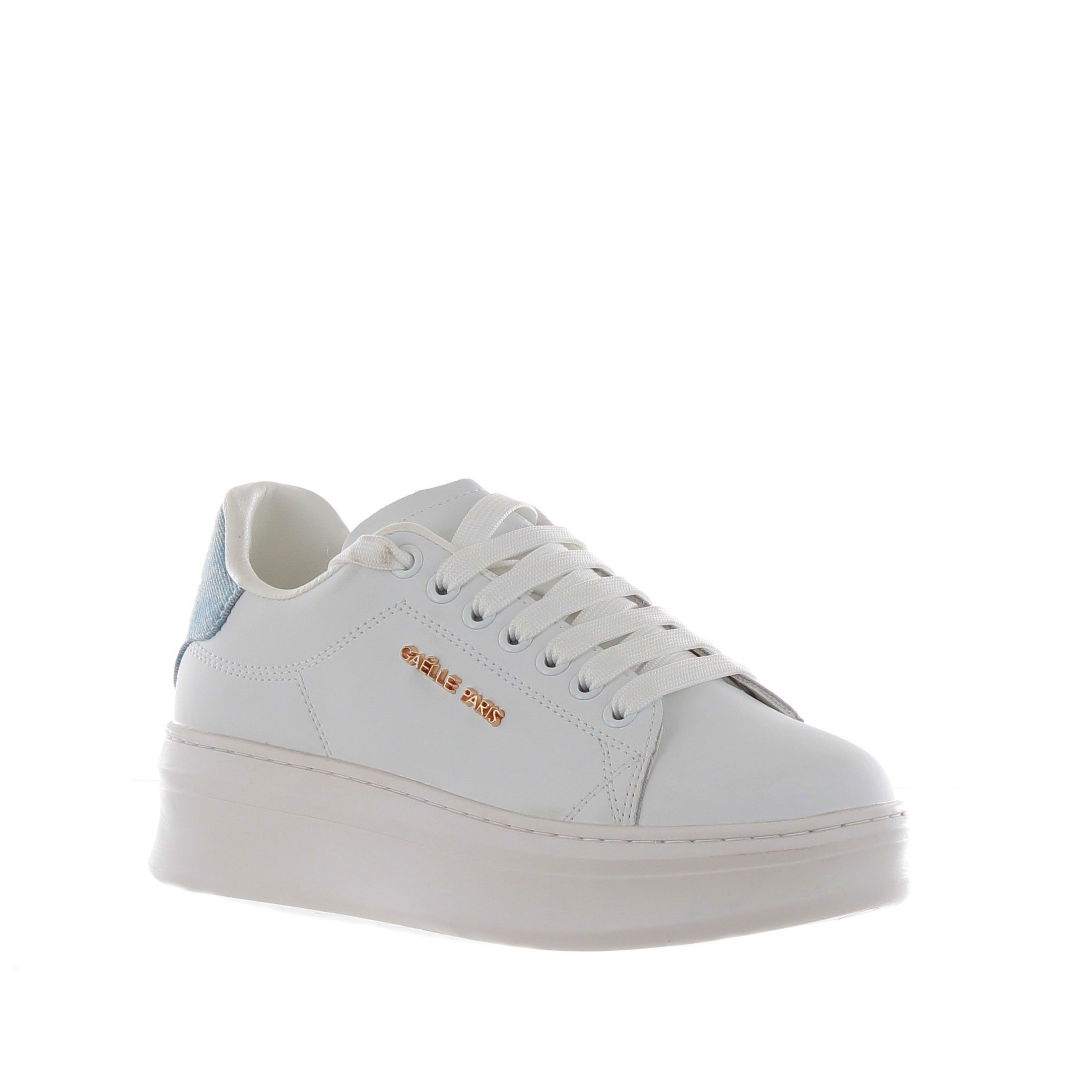 Gaëlle paris sneaker addict con tallone in denim da donna