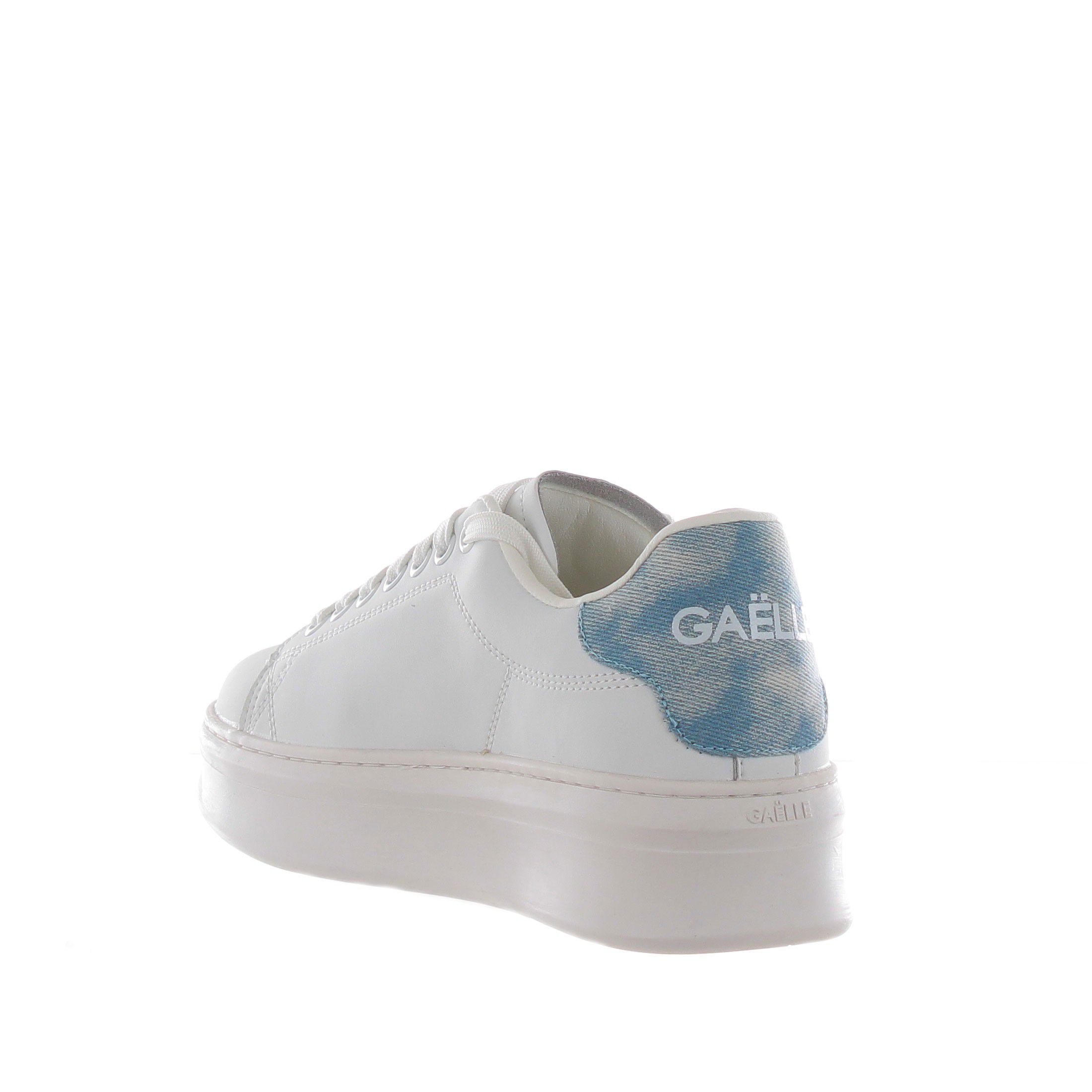 Gaëlle paris sneaker addict con tallone in denim da donna