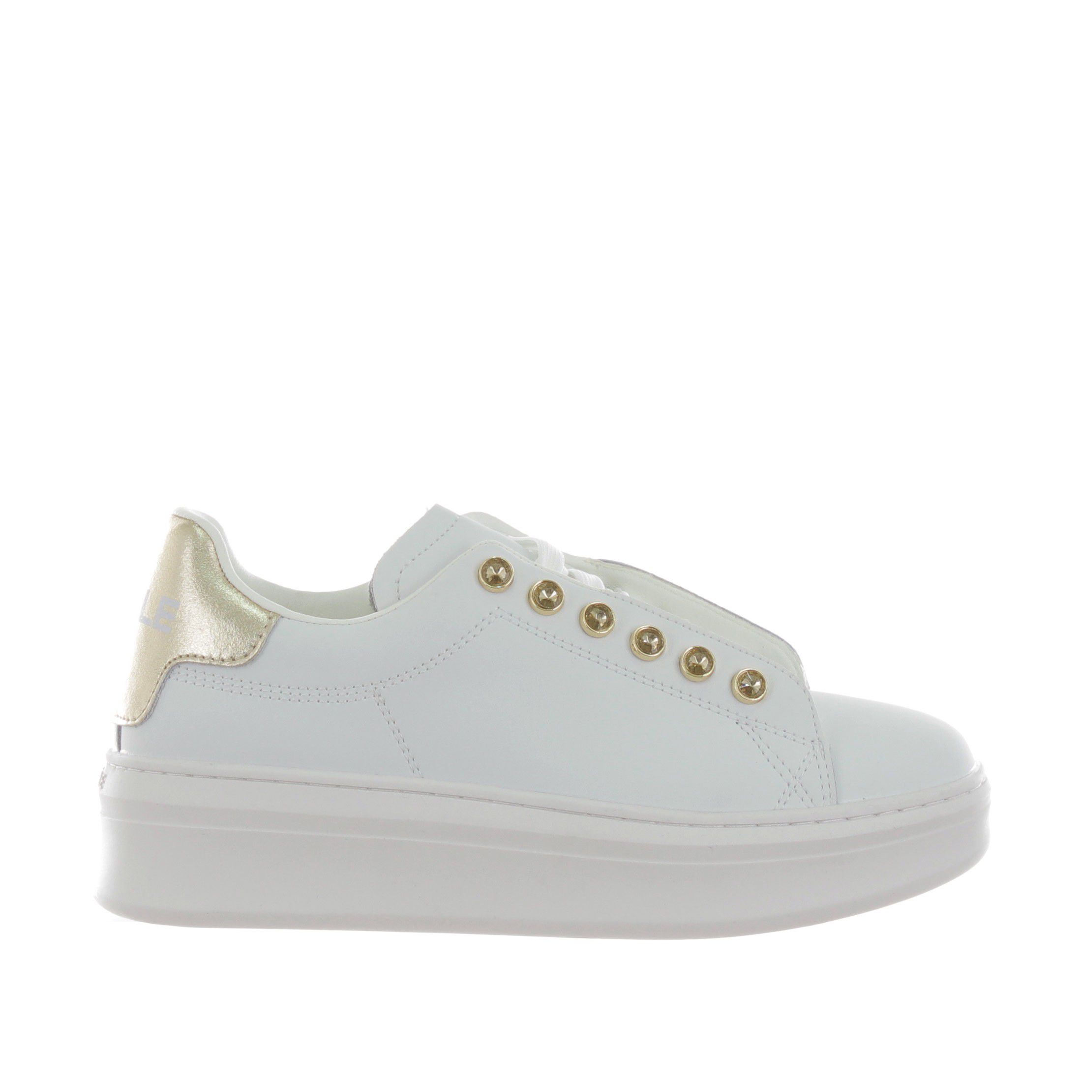 Gaëlle paris sneaker addict con tallone in ecopelle laminato da donna