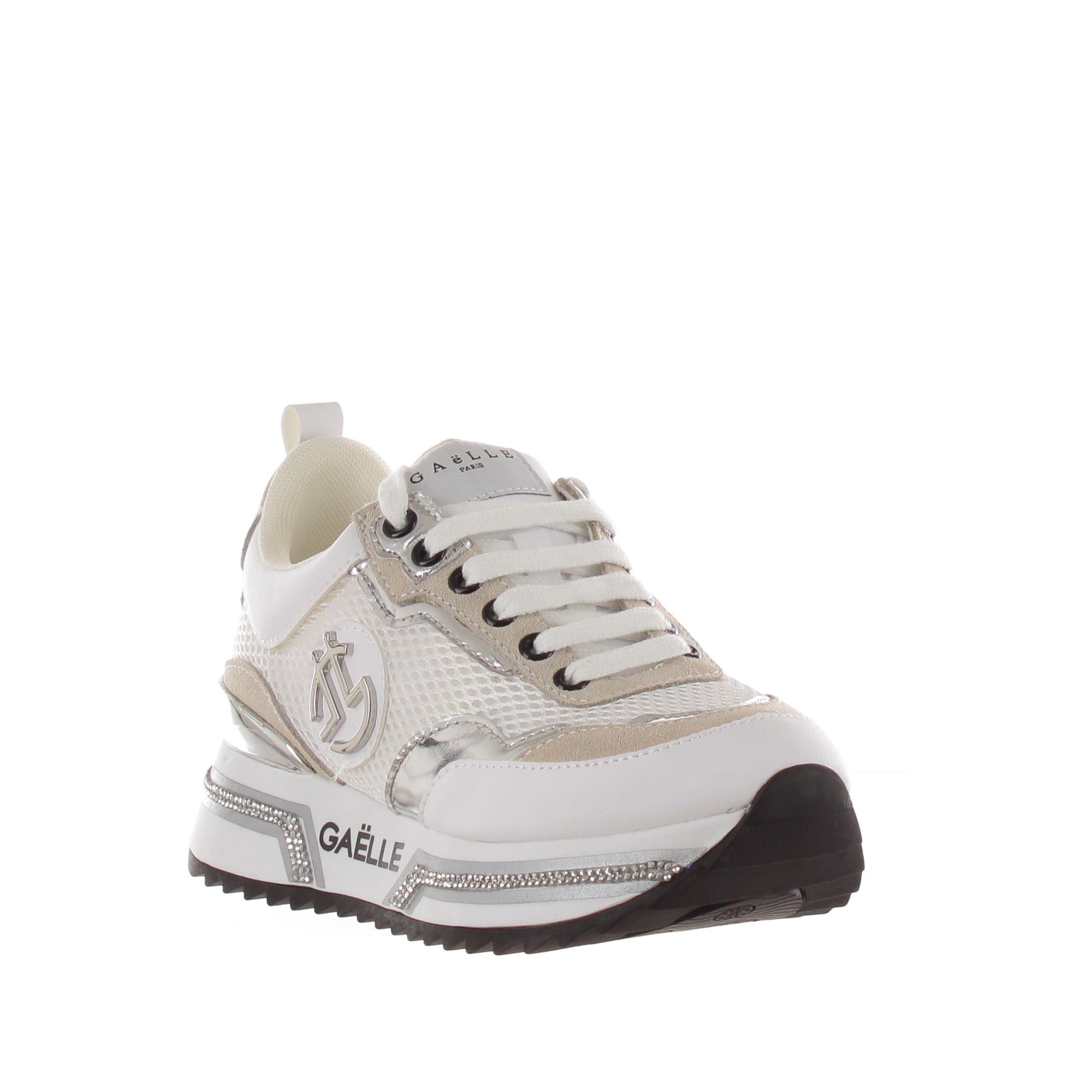 Gaëlle paris sneaker running in pelle e mesh da donna