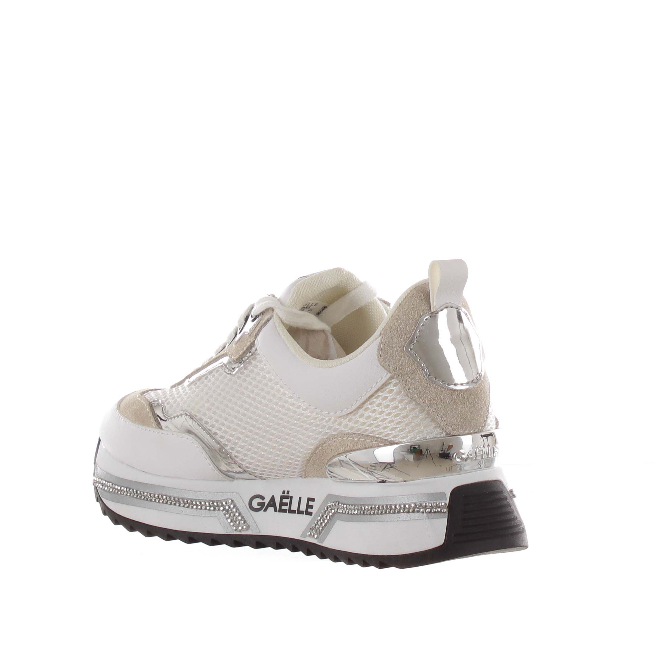 Gaëlle paris sneaker running in pelle e mesh da donna