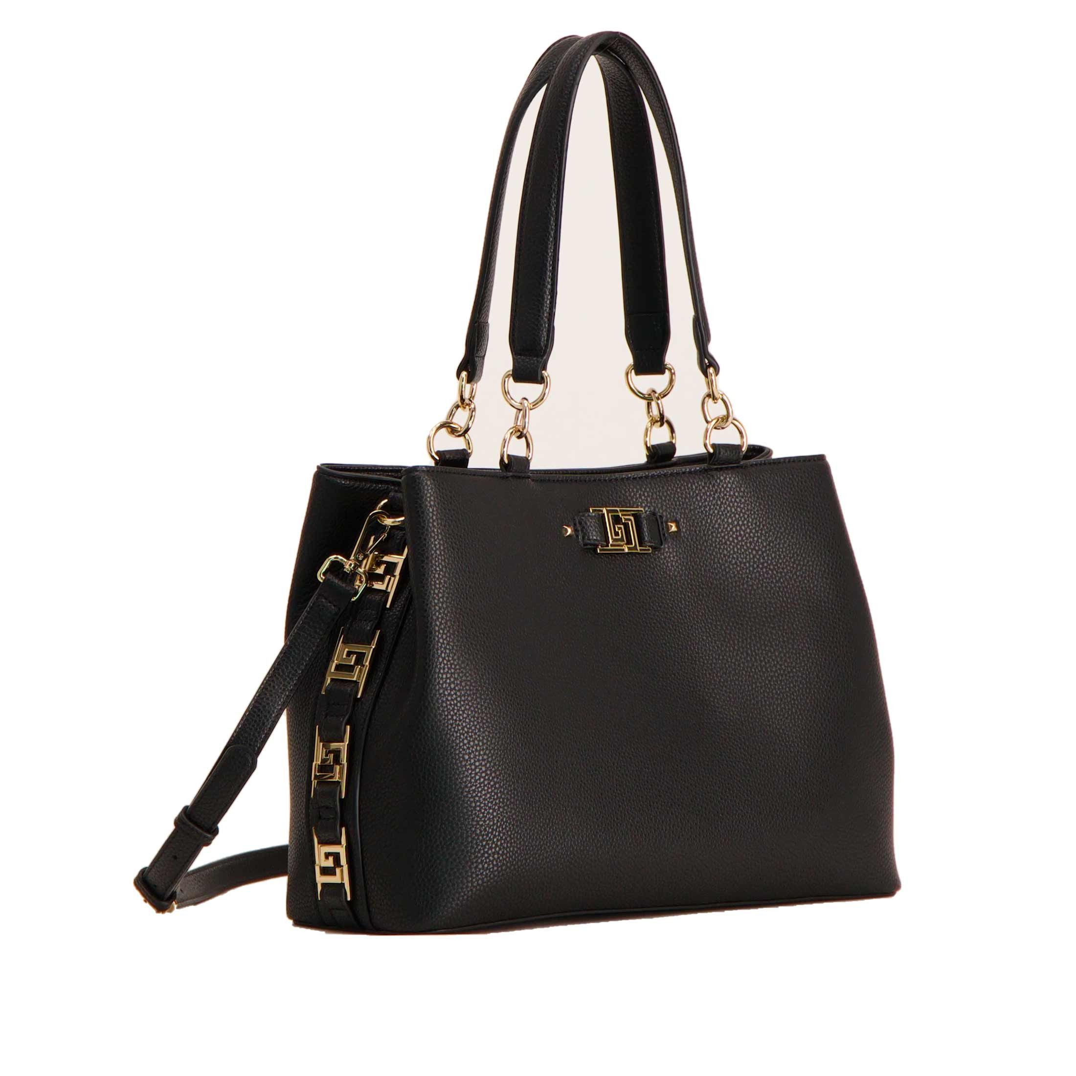 Gaudì borsa shopping in similpelle martellata da donna