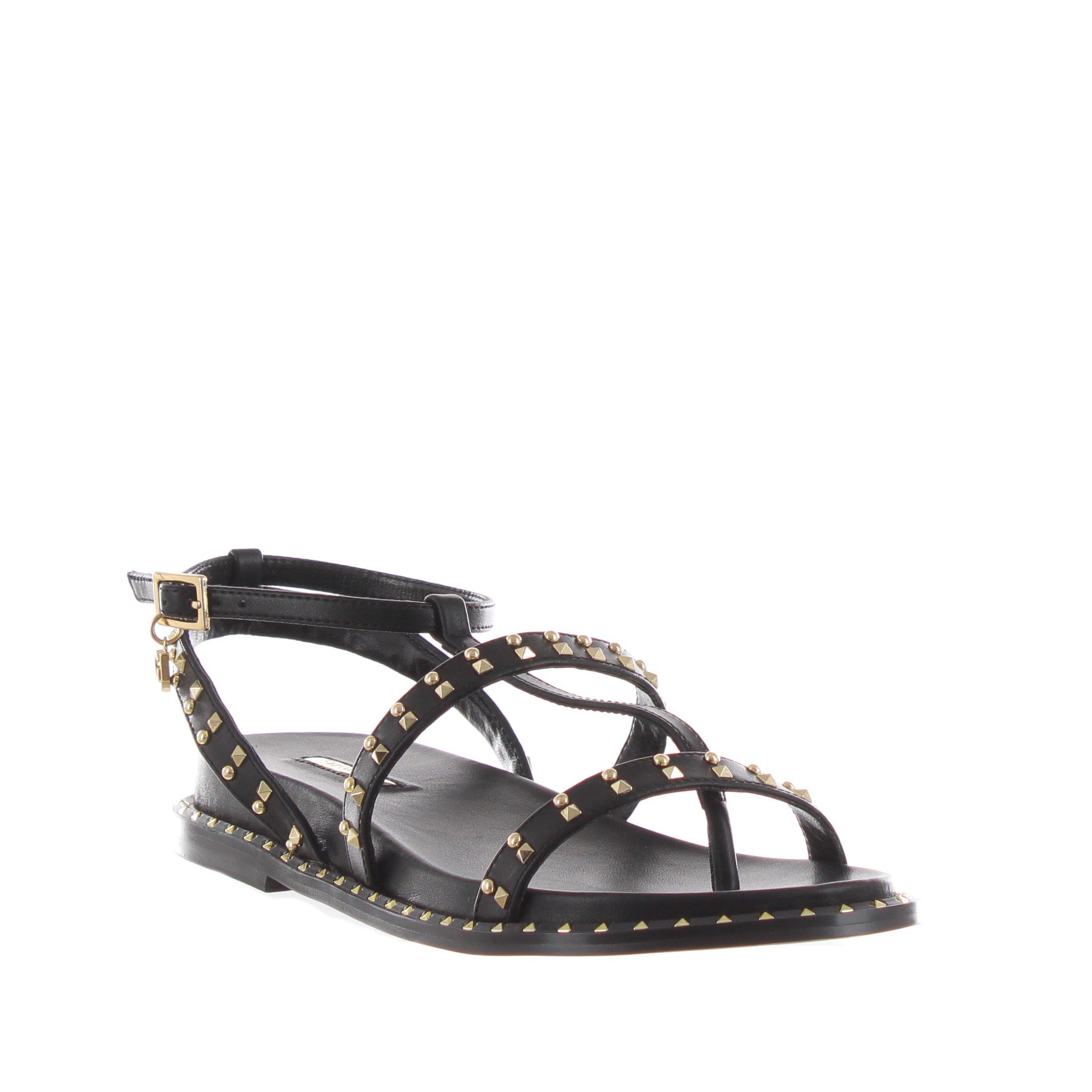 Gaudì sandalo flat pyrus greedy in similpelle da donna