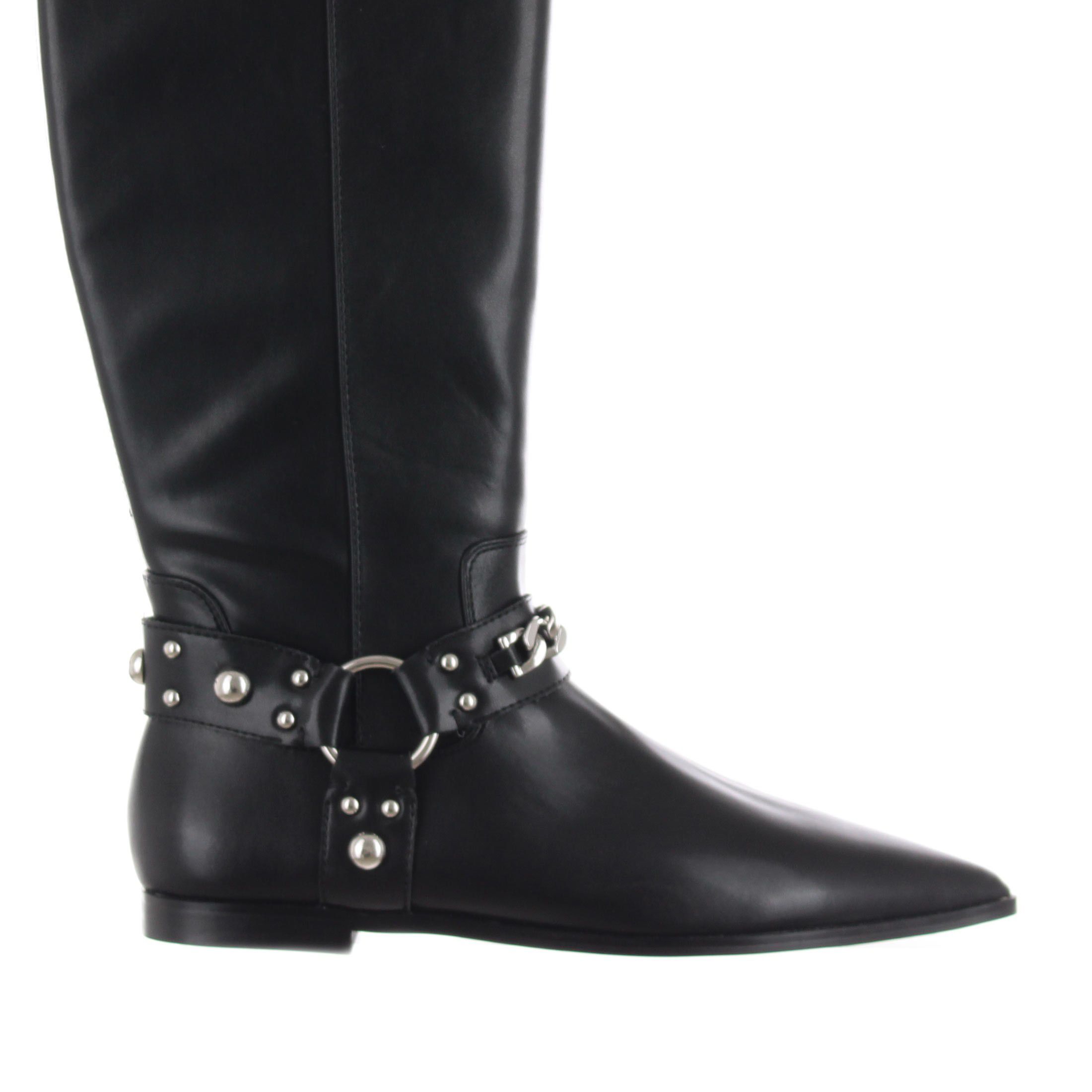 Gaudì stivale a punta flossy greedy in pelle da donna