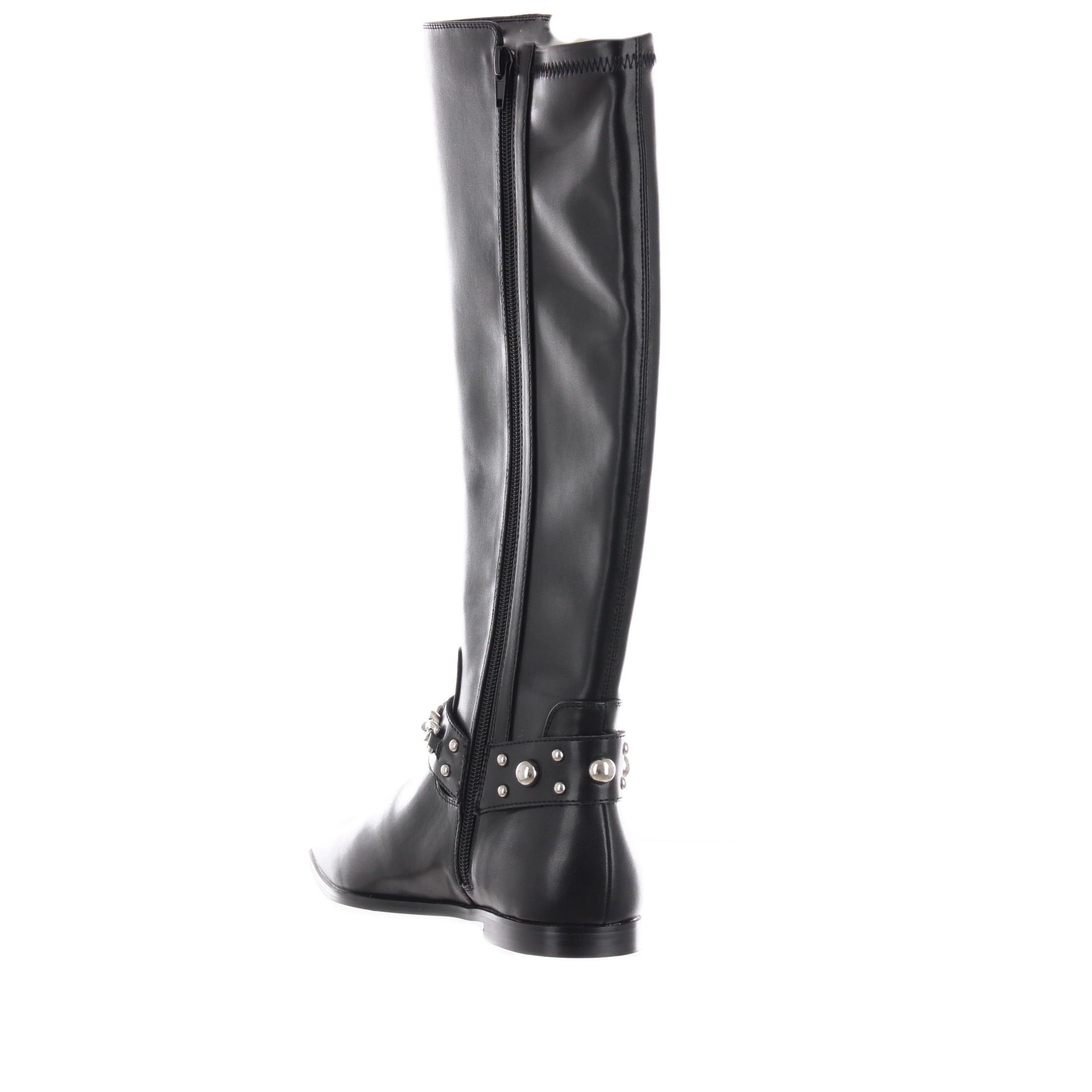 Gaudì stivale a punta flossy greedy in pelle da donna