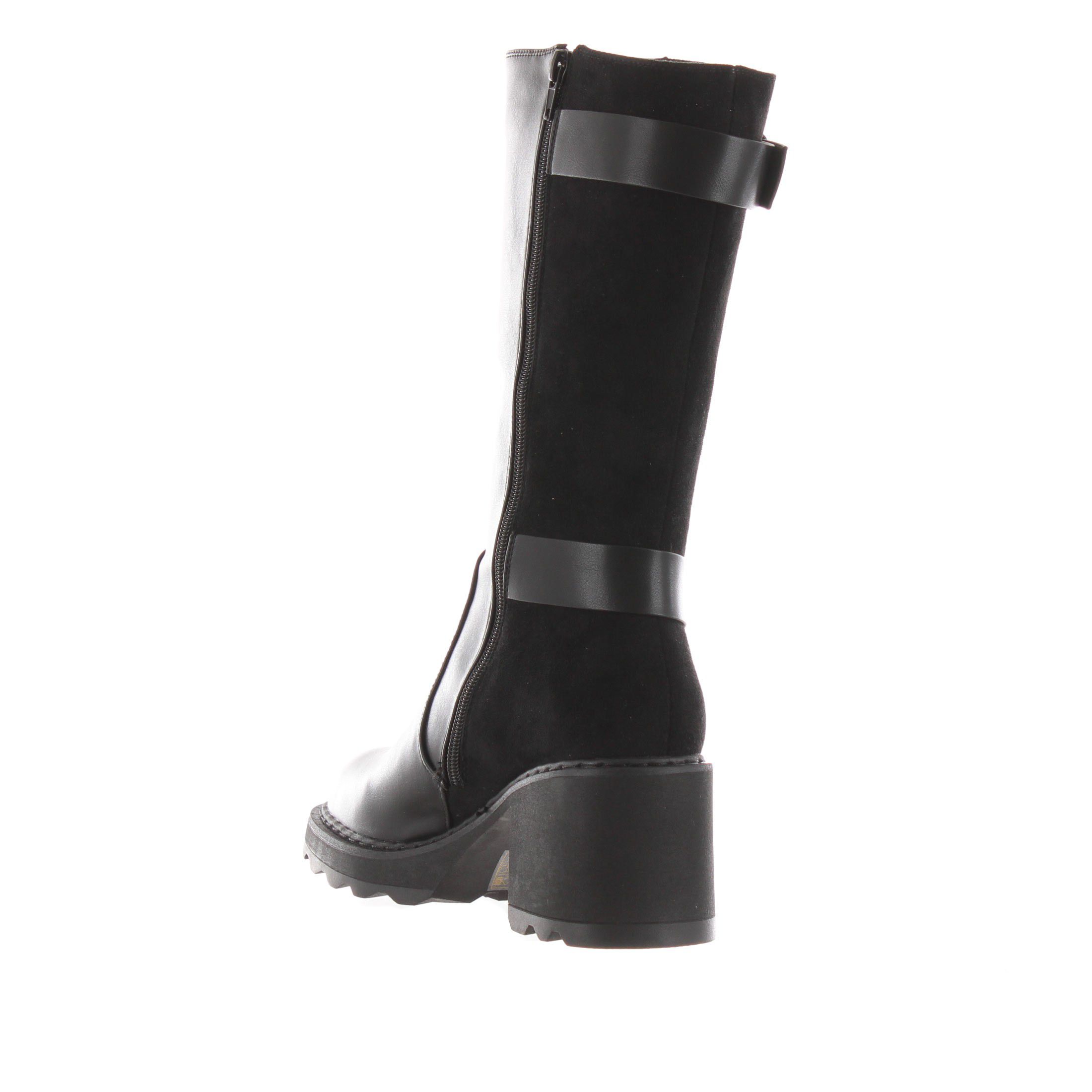 Gaudì stivale in pelle e camoscio da donna