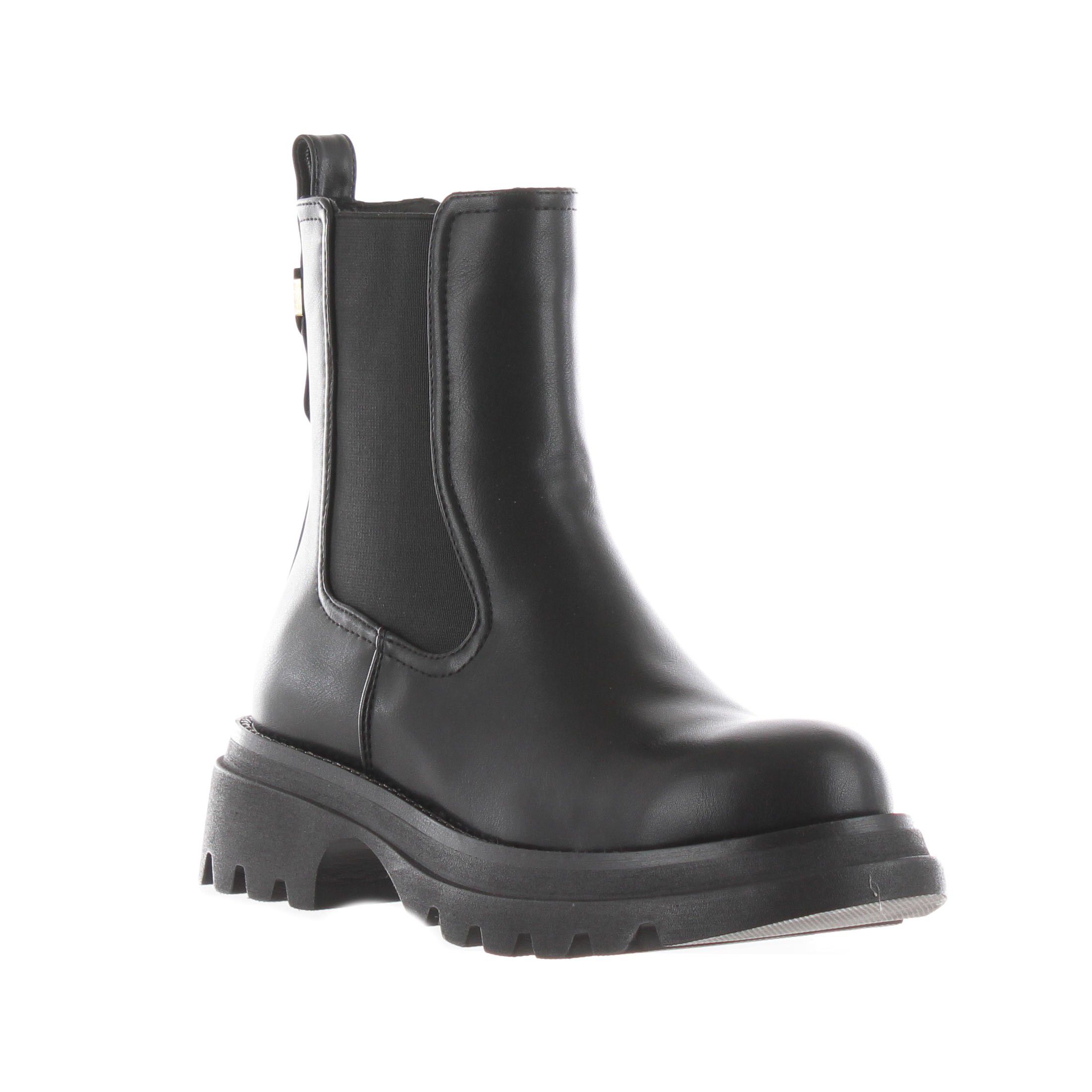 Gaudì stivaletto in pelle con inserti elastici da donna