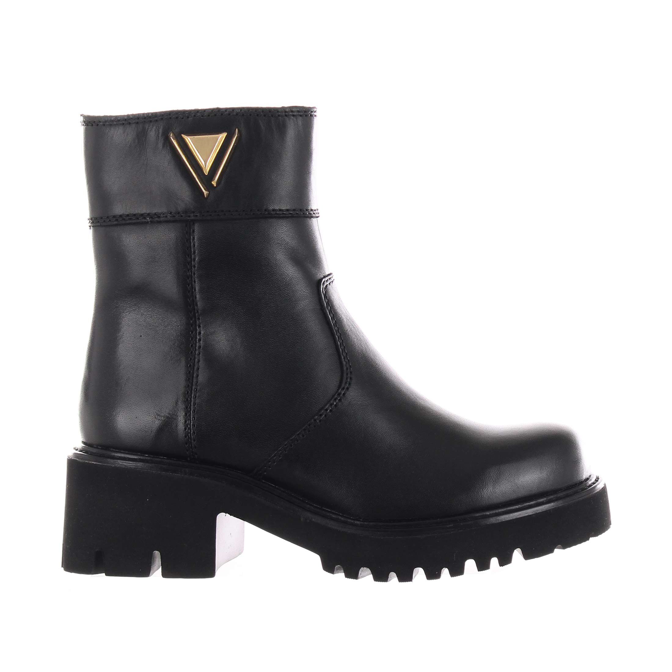 Gaudì tronchetto fedora in pelle da donna