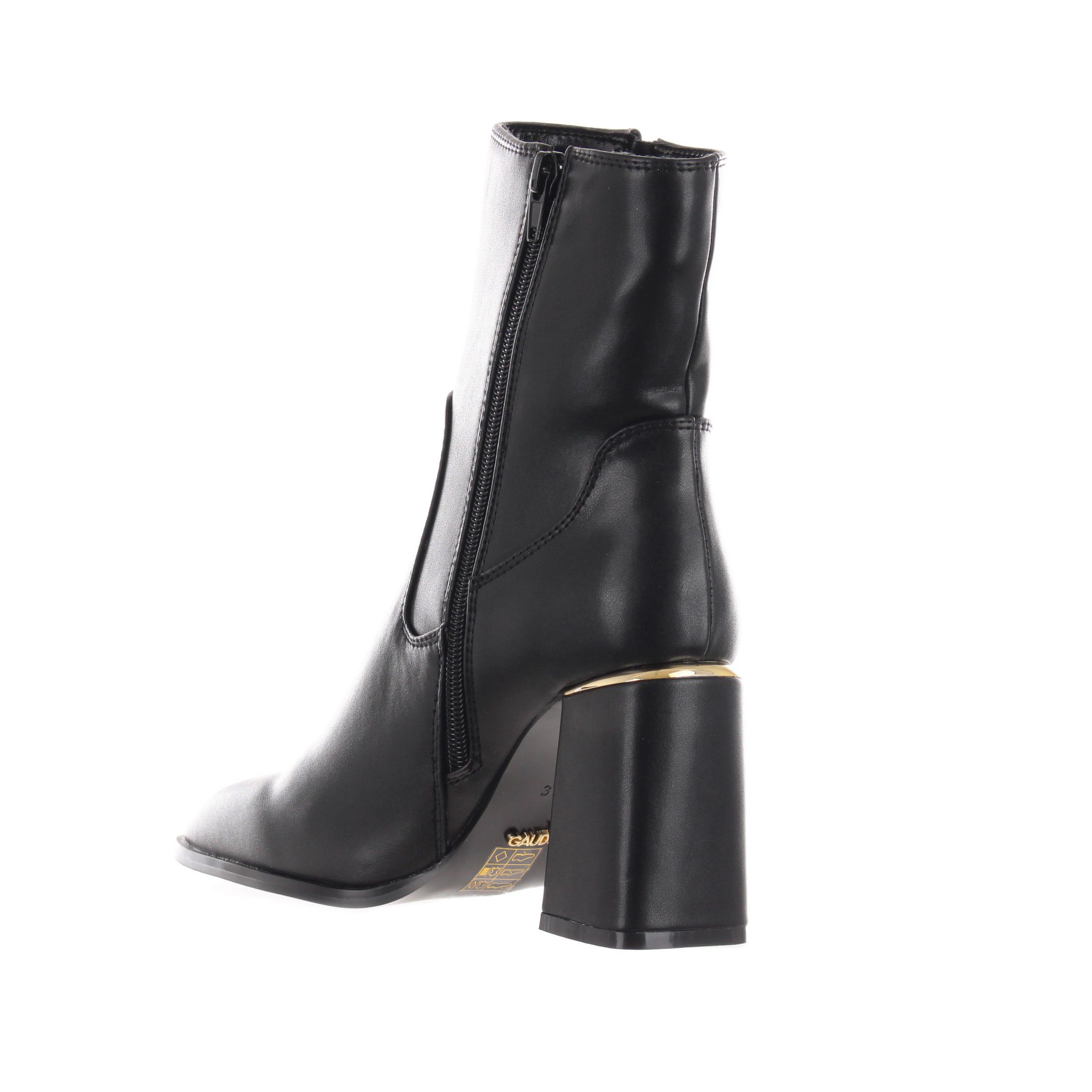 Gaudì tronchetto femme in similpelle con zip da donna