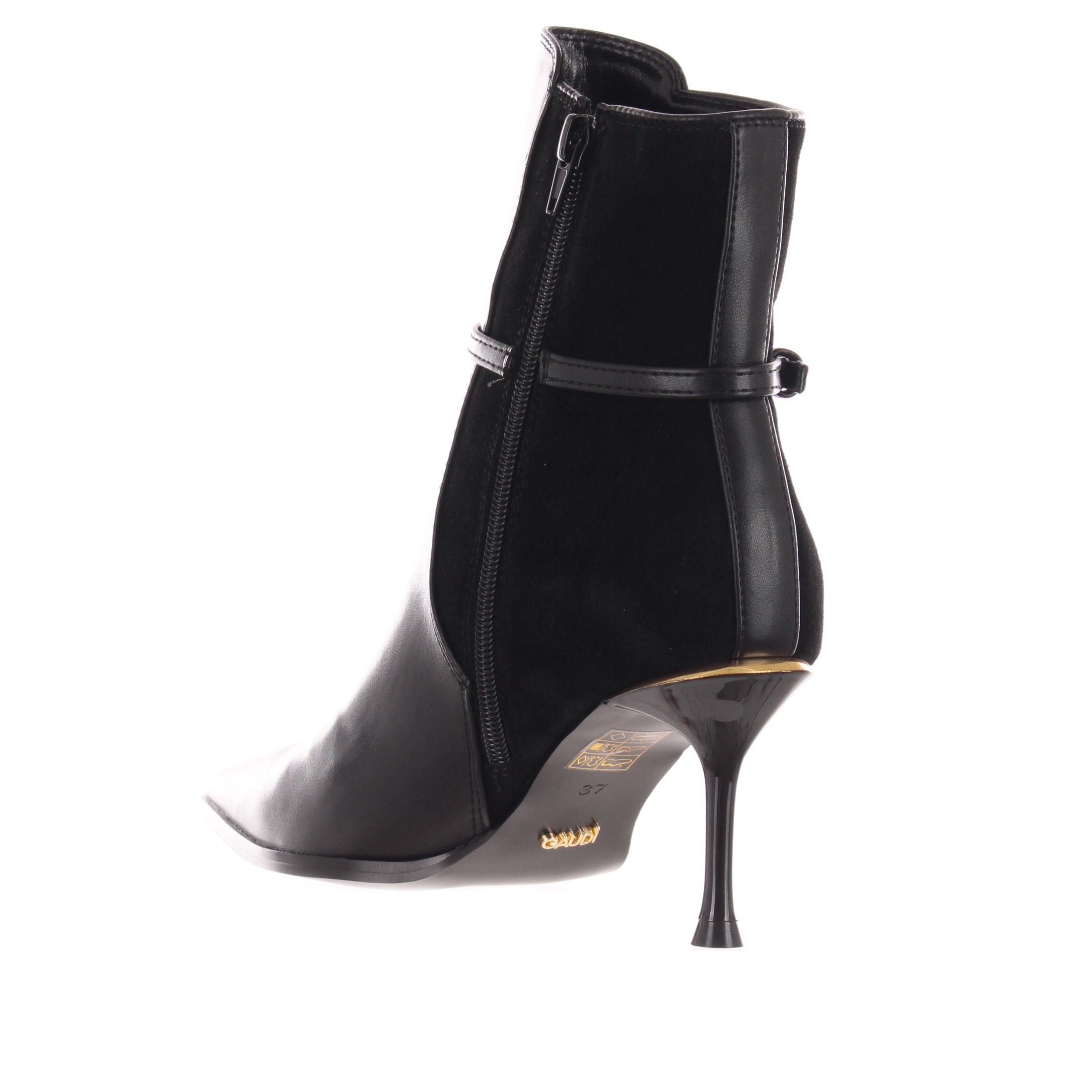 Gaudì tronchetto flora in suede da donna