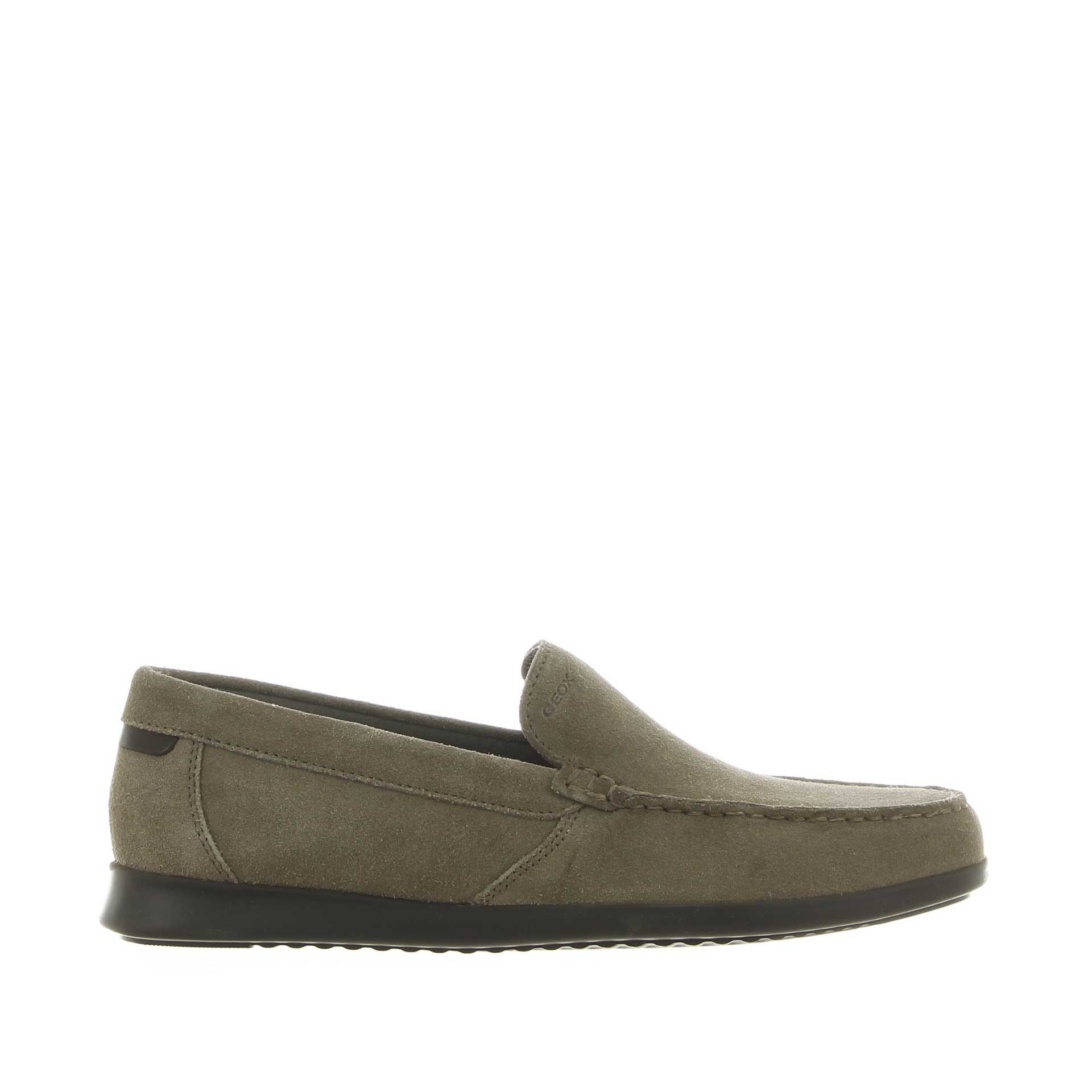 Geox mocassino sile a in suede da uomo