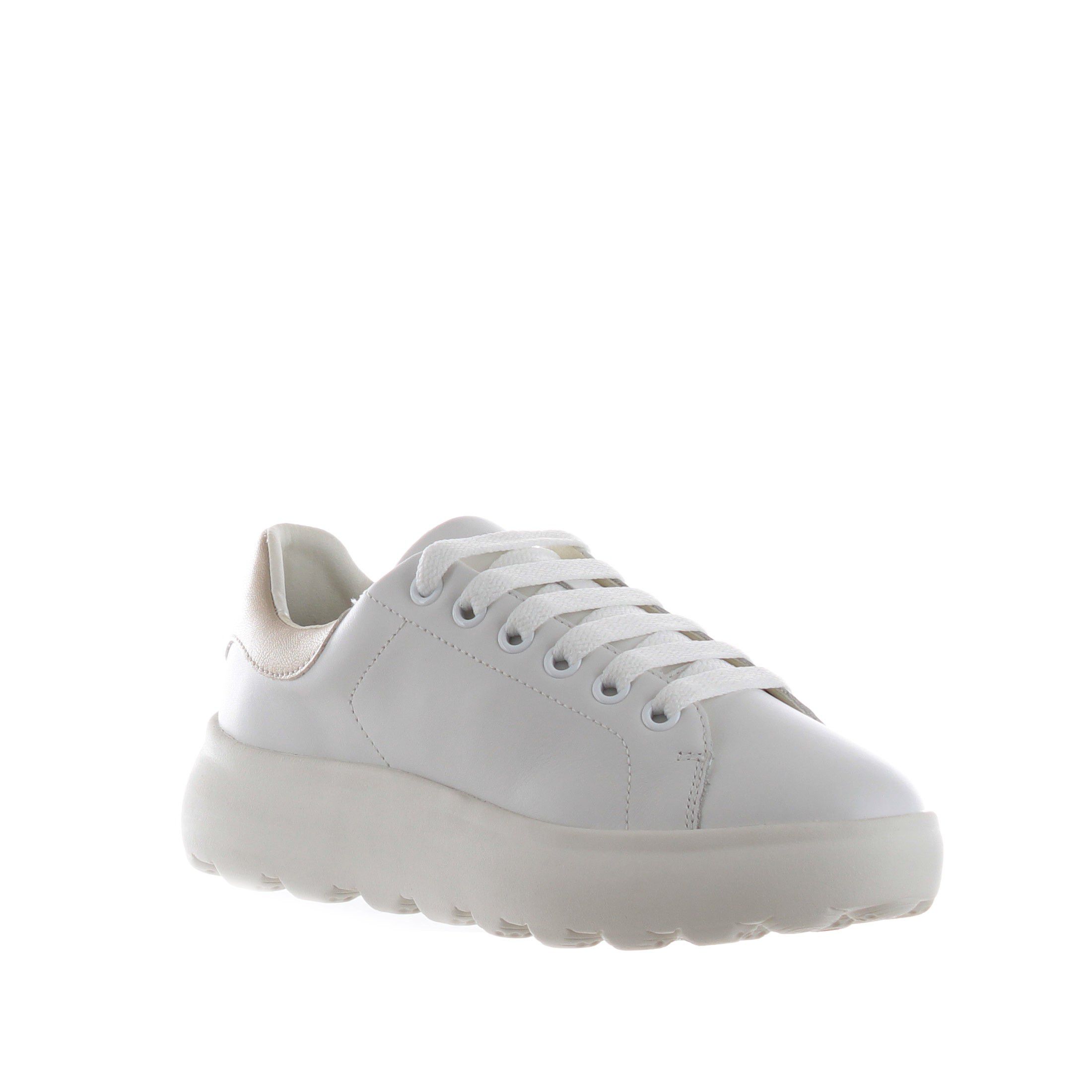 Geox sneaker d spherica ec4.1 in pelle da donna