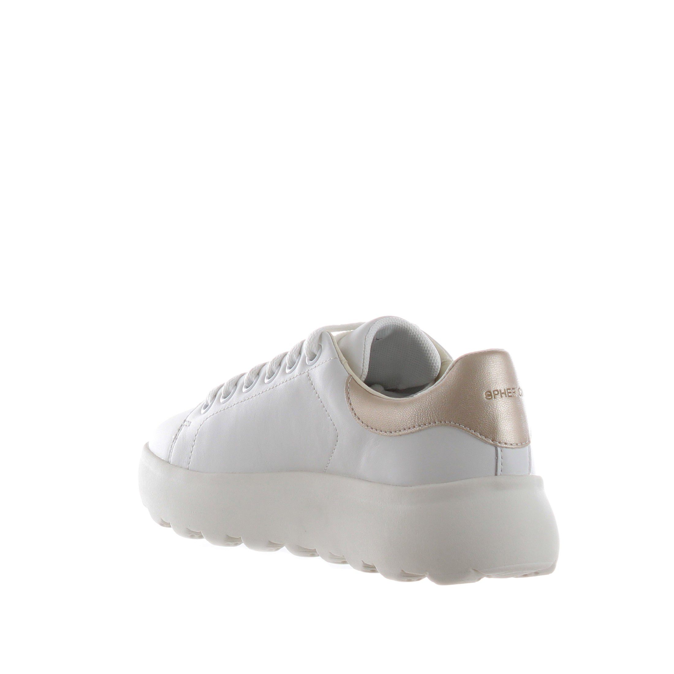 Geox sneaker d spherica ec4.1 in pelle da donna