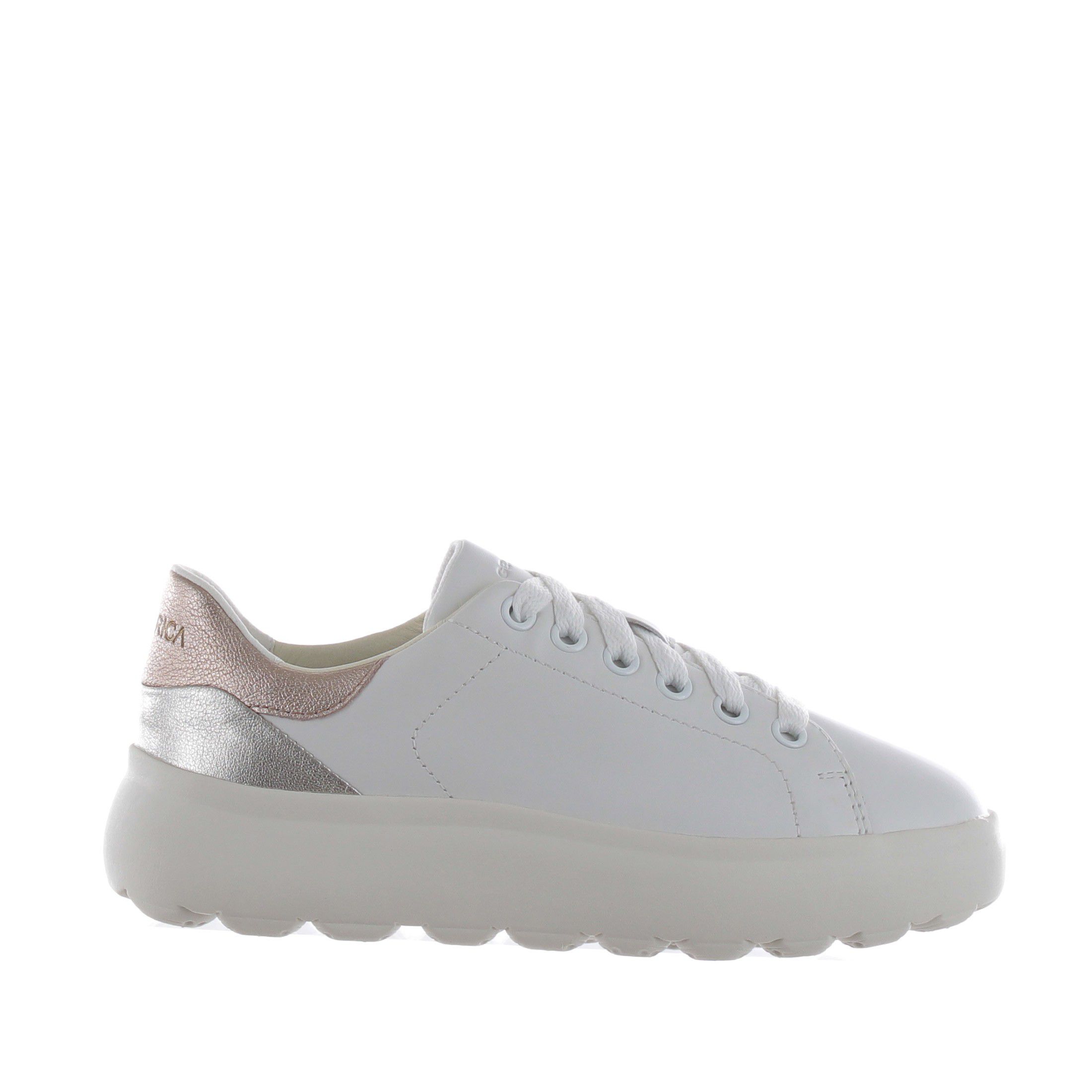 Geox sneaker ec4.1 in pelle da donna