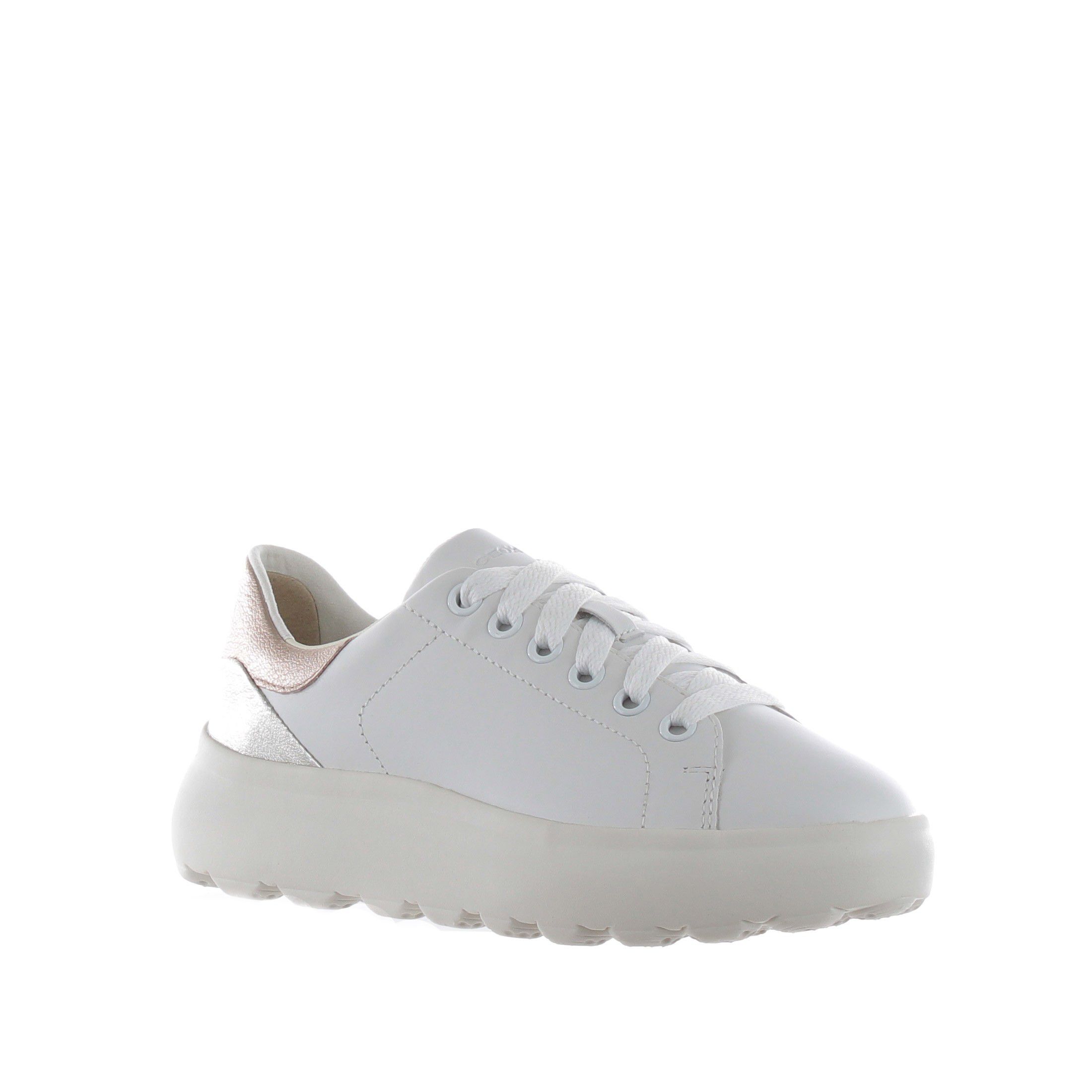 Geox sneaker ec4.1 in pelle da donna