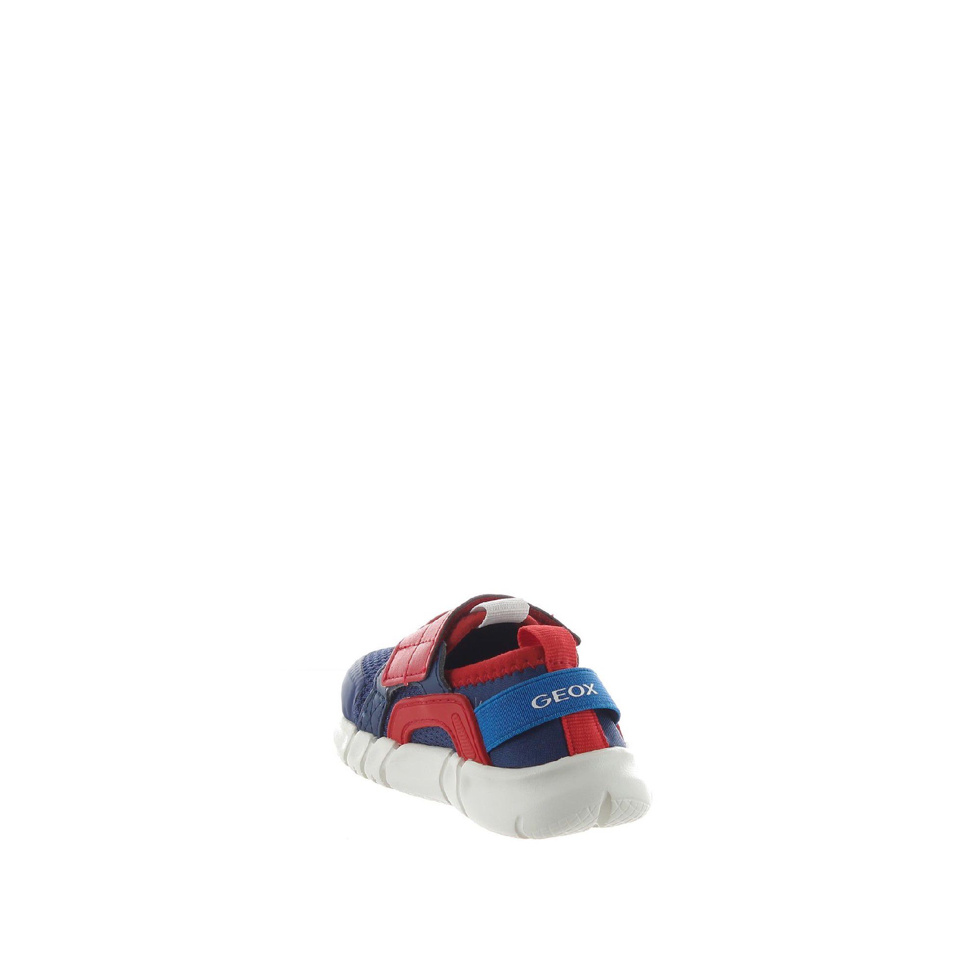 Geox sneaker flexyper in mesh e nappa da bambino