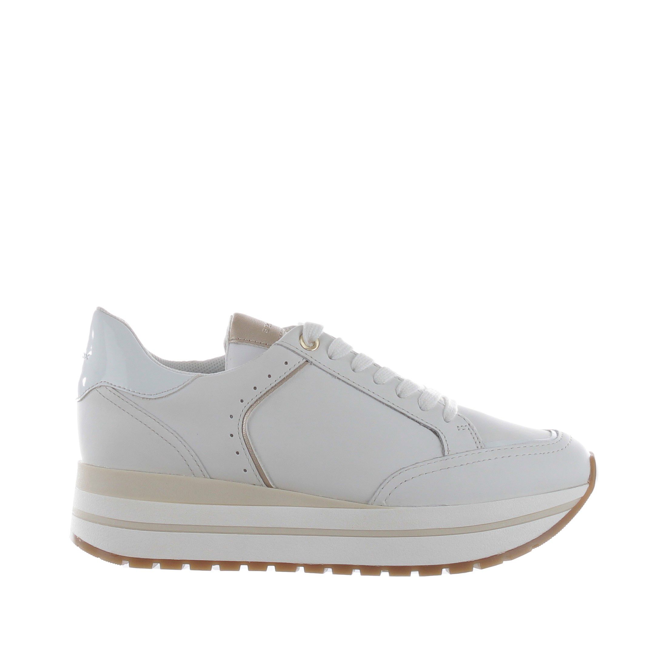 Geox sneaker new kency in pelle da donna