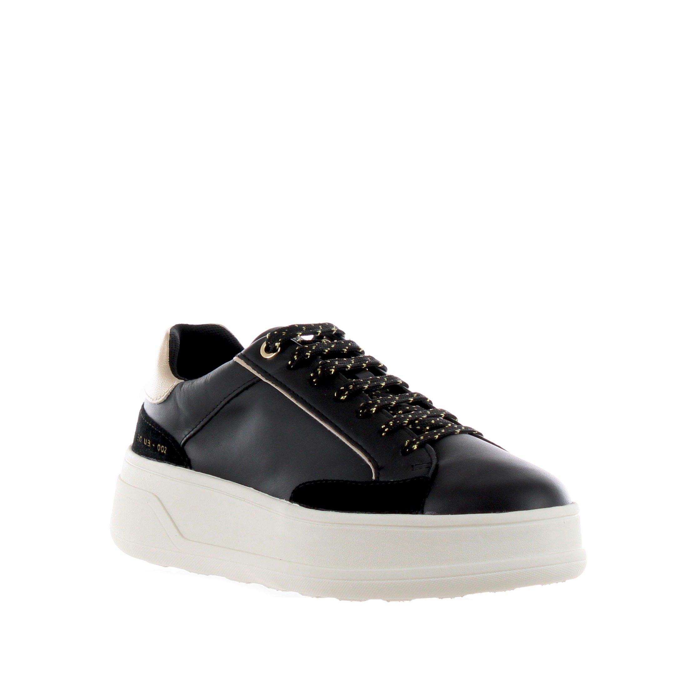 Geox sneaker spherica ecub-2 e in pelle da donna