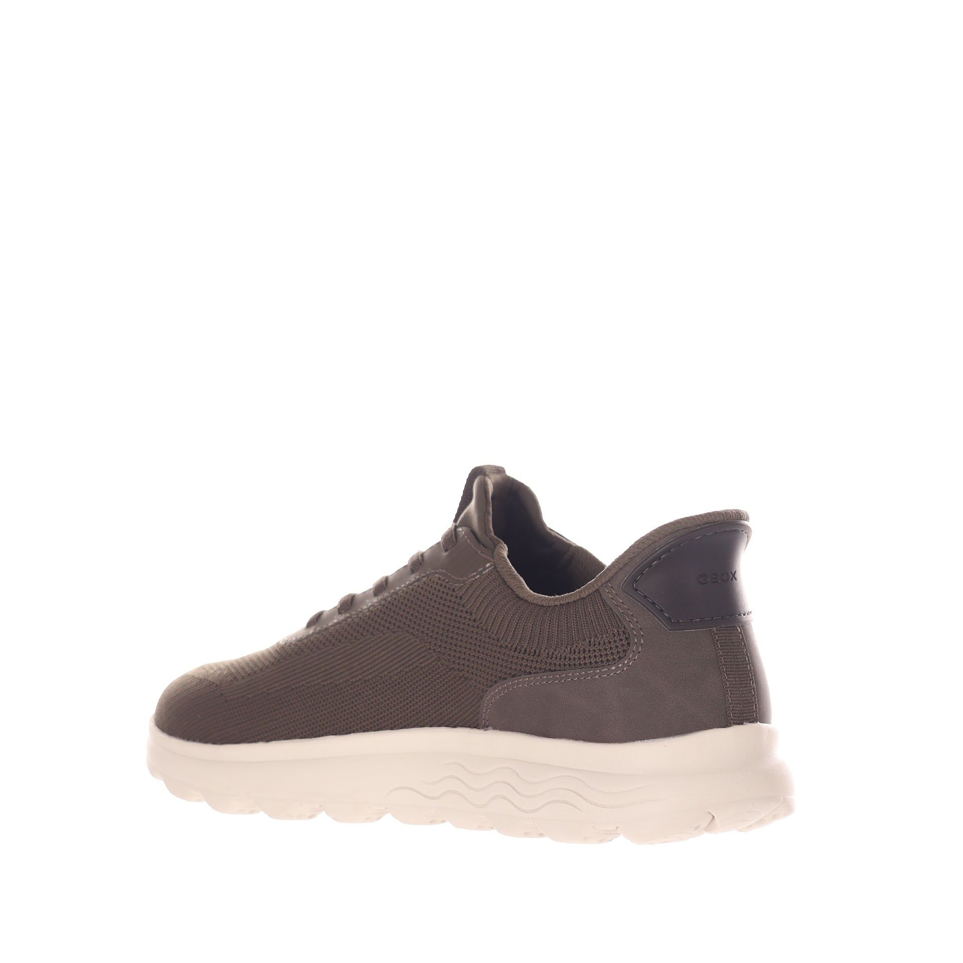 Geox sneaker spherica plus in maglia e nabuck da uomo
