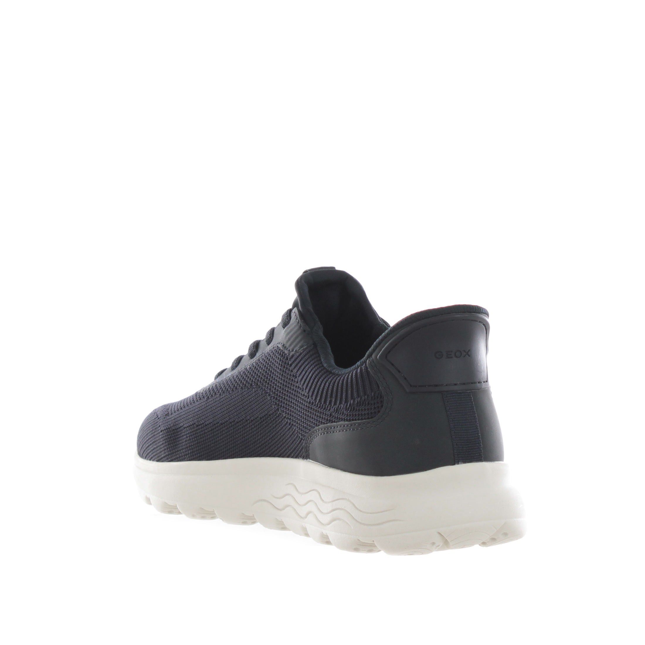 Geox sneaker spherica plus in maglia e nabuck da uomo