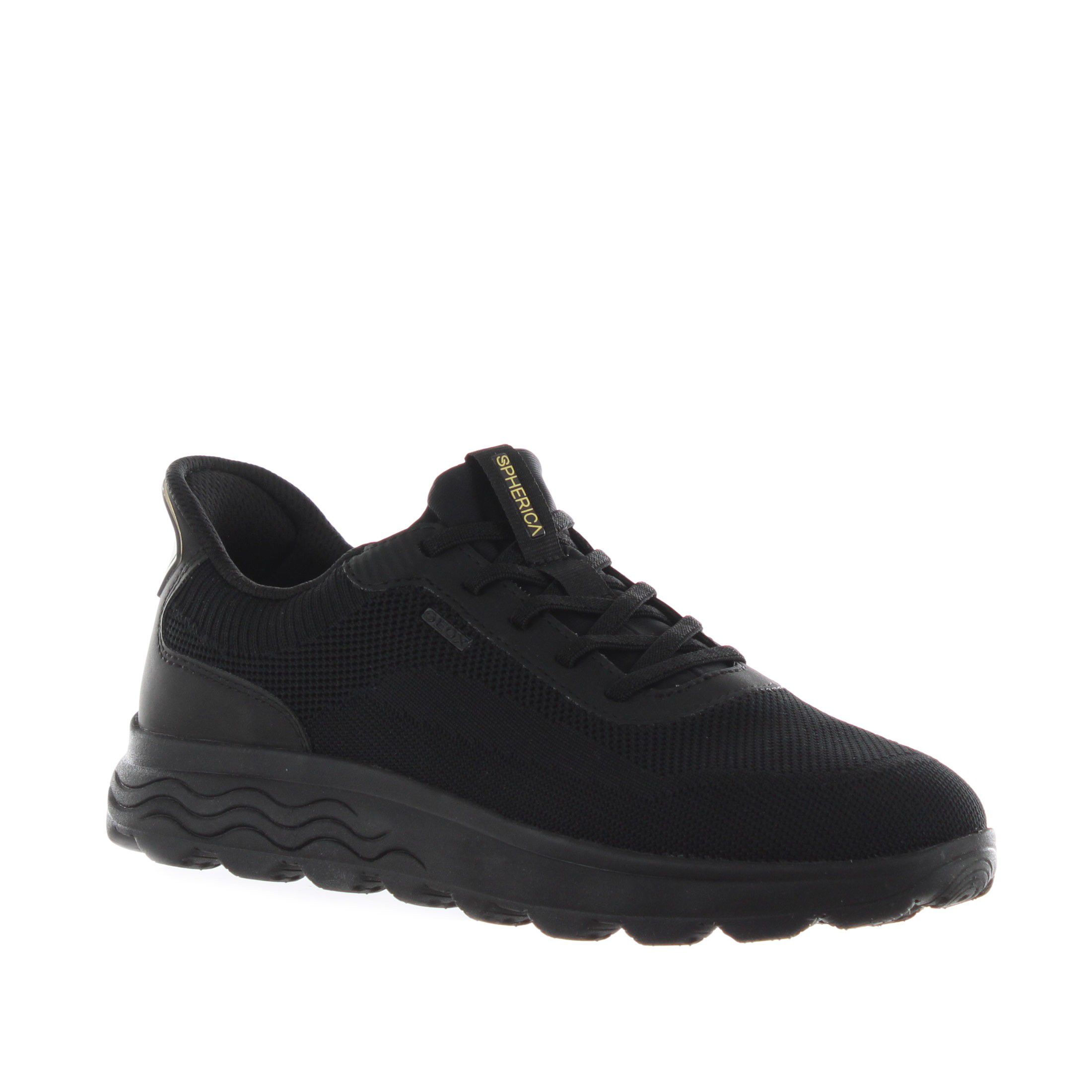 Geox sneaker spherica plus in maglia e nabuck da uomo