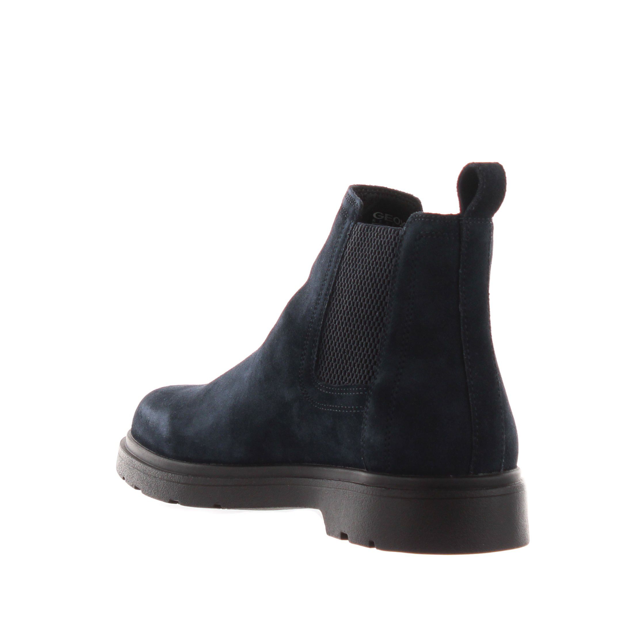 Geox stivaletto chelsea spherica ec1 c in camoscio da uomo