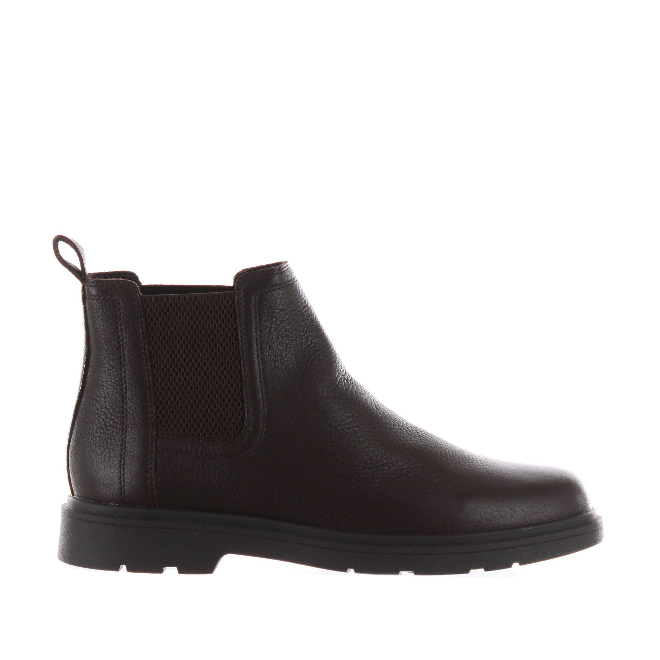 Geox stivaletto chelsea spherica ec1 c in pelle da uomo