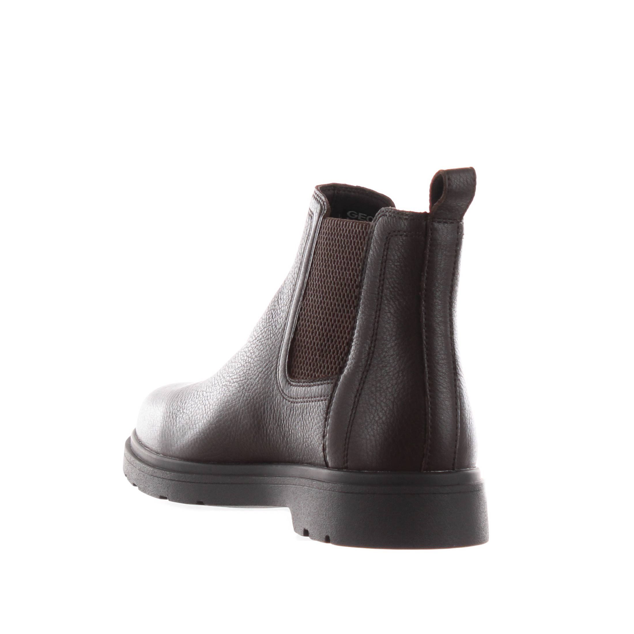 Geox stivaletto chelsea spherica ec1 c in pelle da uomo