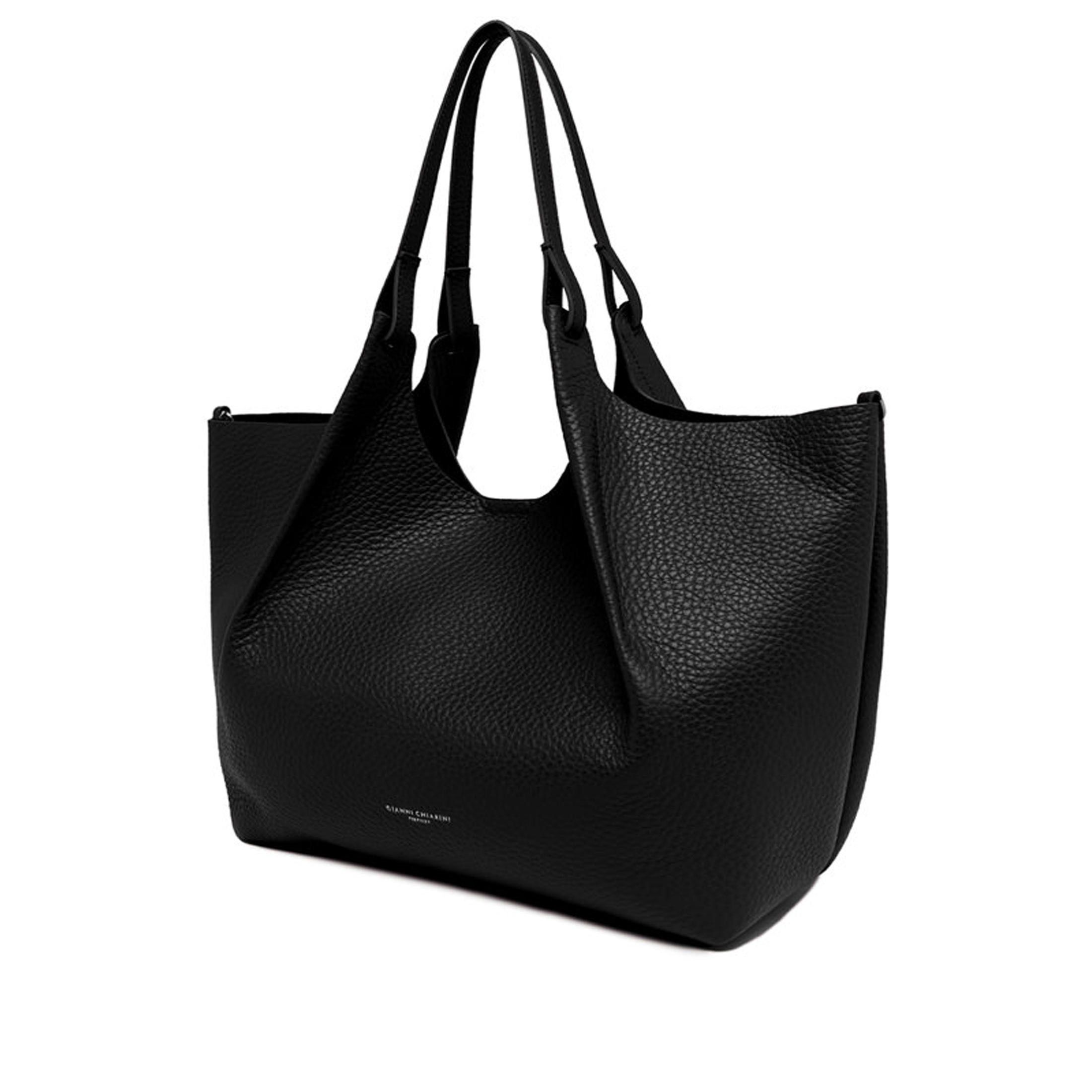 Gianni chiarini borsa a mano dua large in pelle da donna