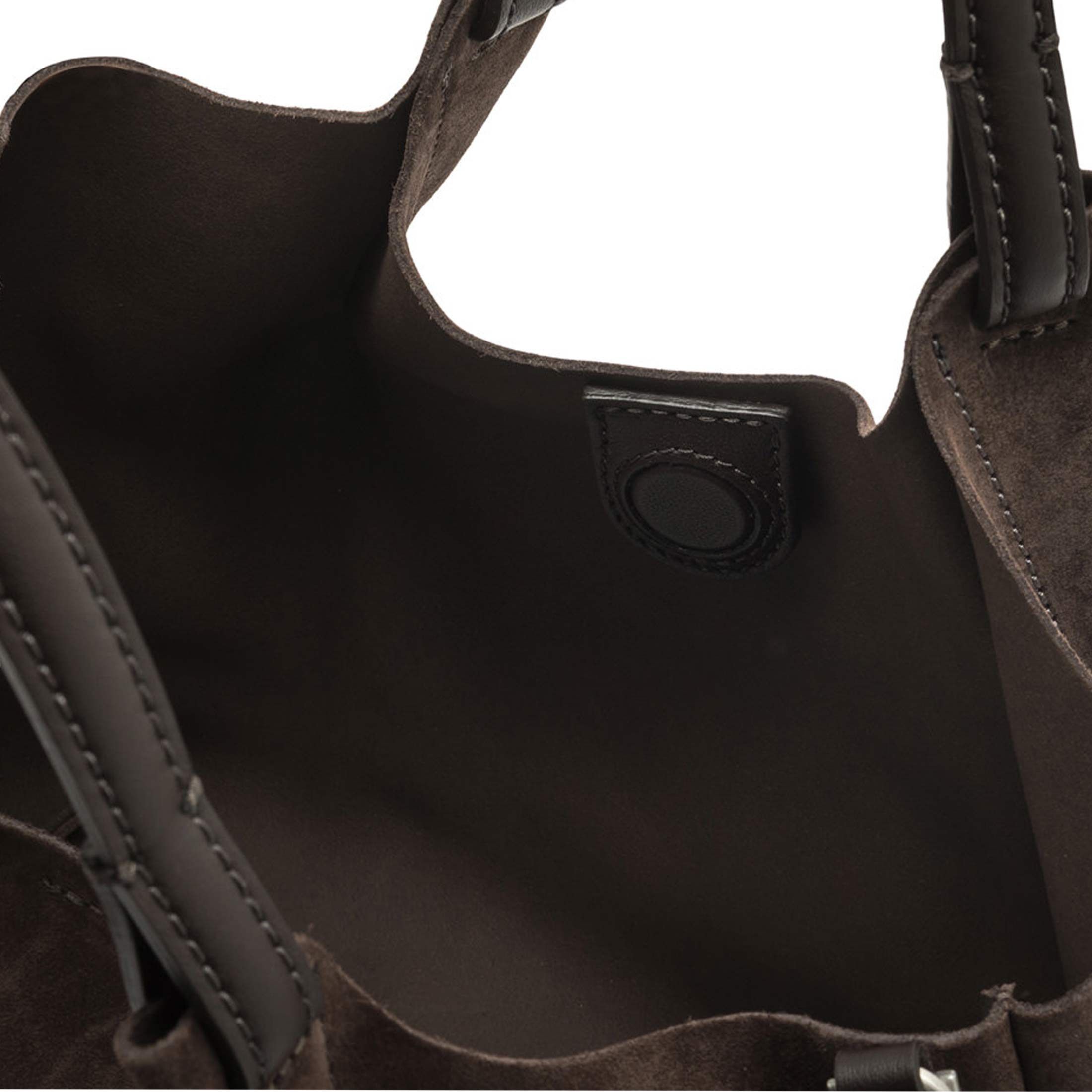 Gianni chiarini borsa a mano dua medium in camoscio da donna