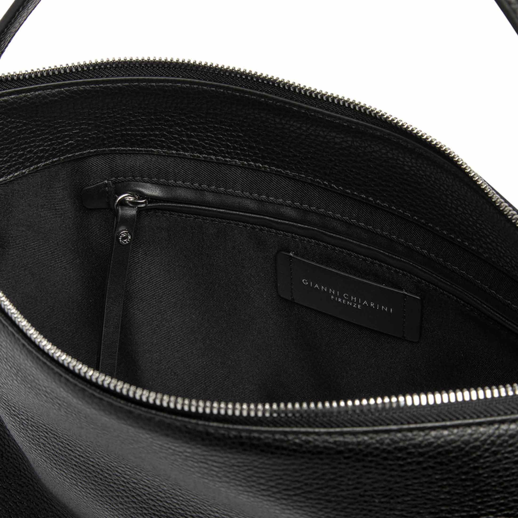 Gianni chiarini borsa a spalla brina in pelle da donna