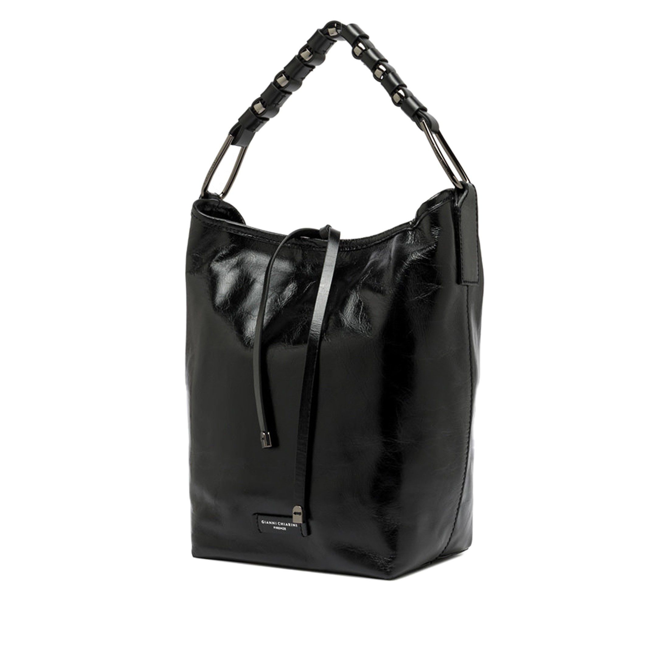 Gianni chiarini borsa a spalla eliana in pelle lucida da donna