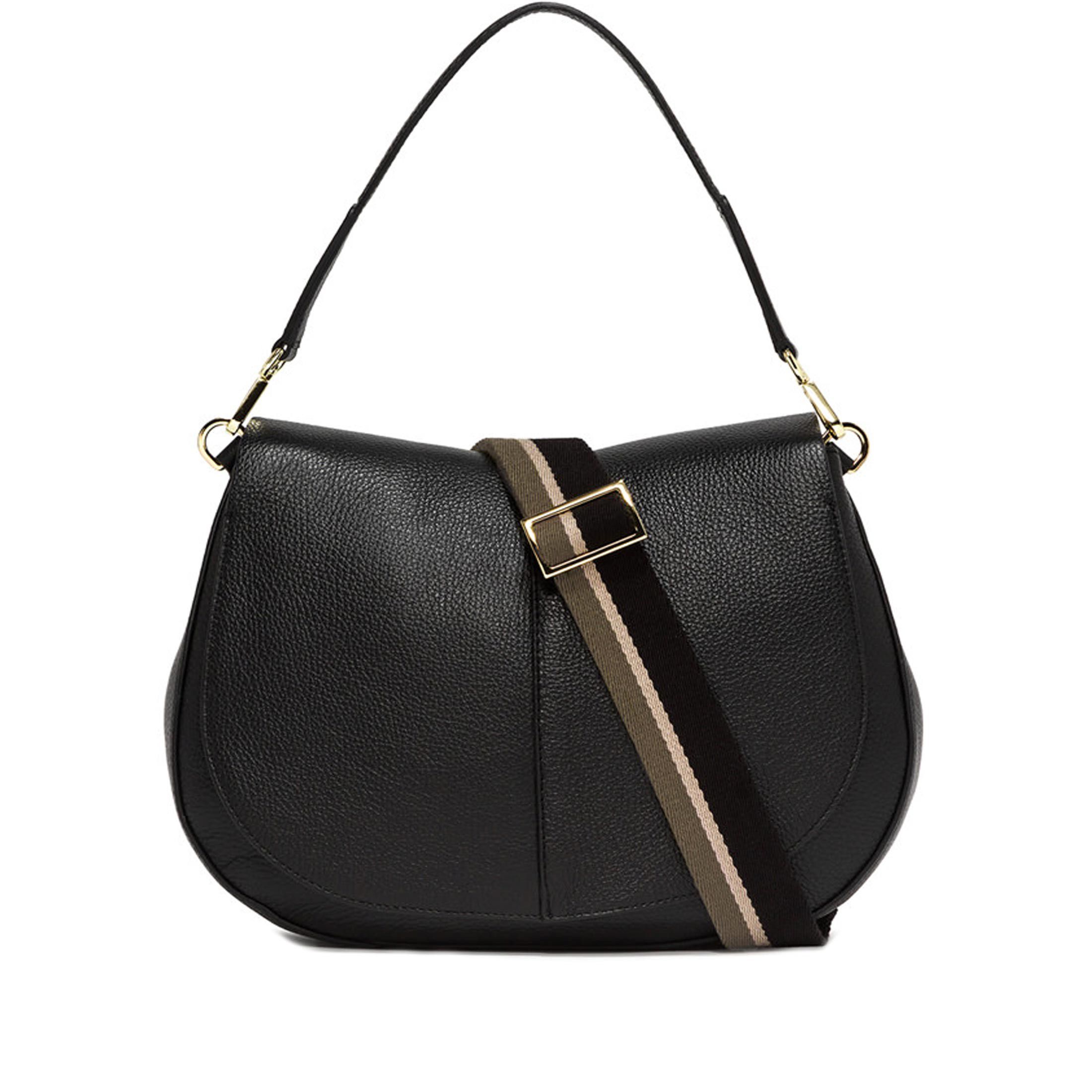 Gianni chiarini borsa a spalla helena round in pelle da donna
