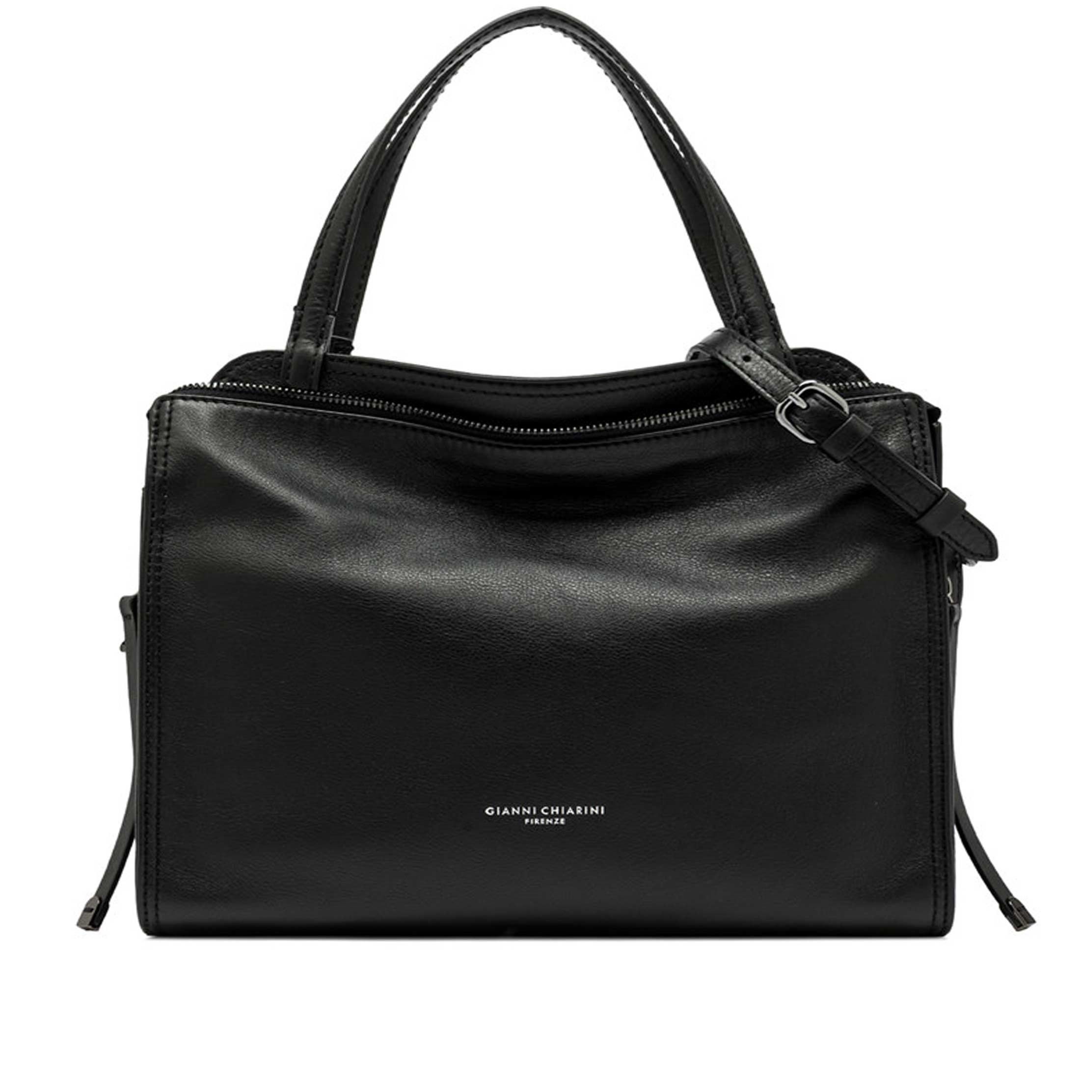Gianni chiarini borsa a spalla janis in pelle martellata da donna