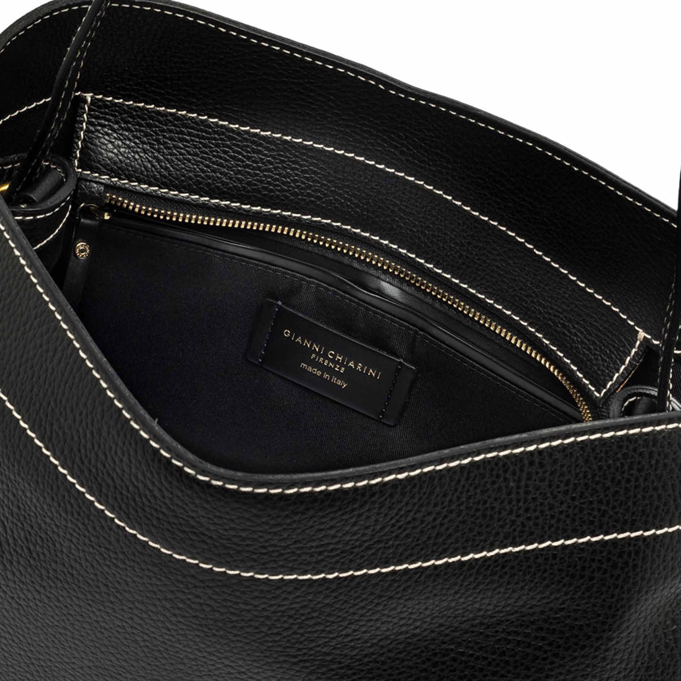 Gianni chiarini borsa a spalla ottavia in pelle da donna